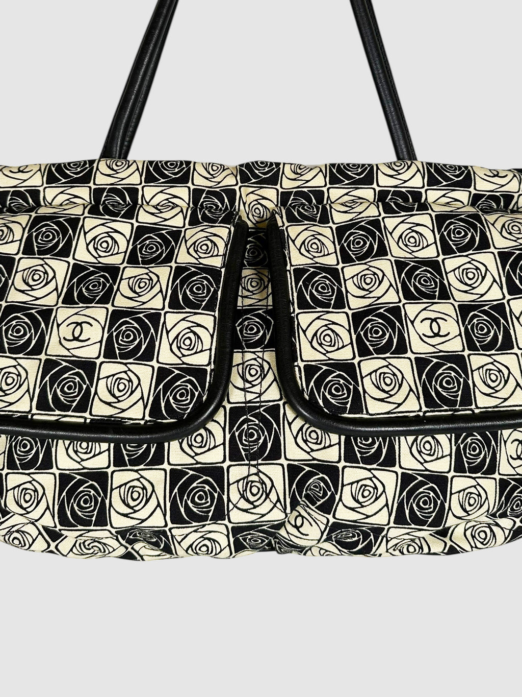 2003-2004 Camellia Checkered Bag