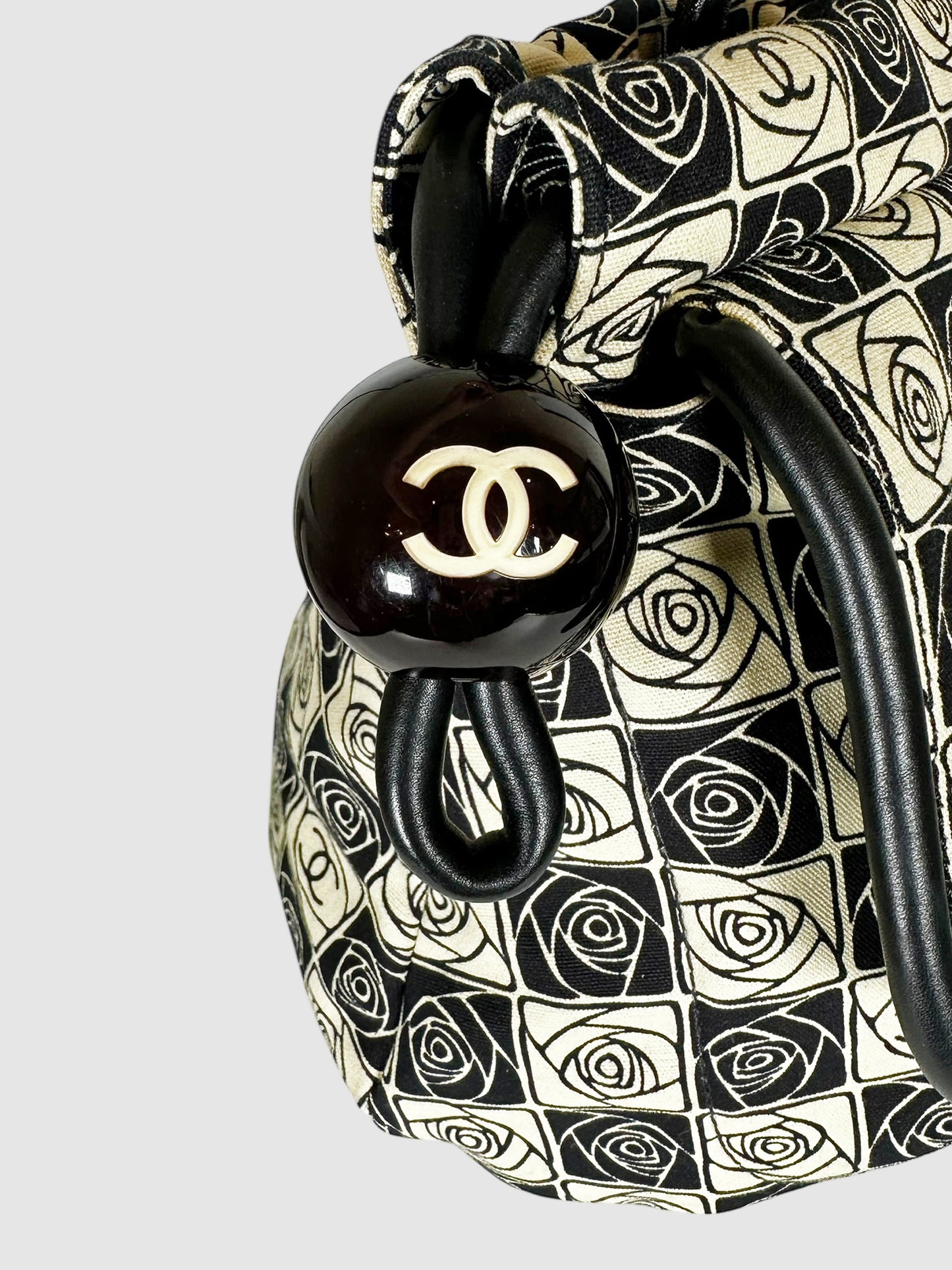 Camellia Checkered Bag