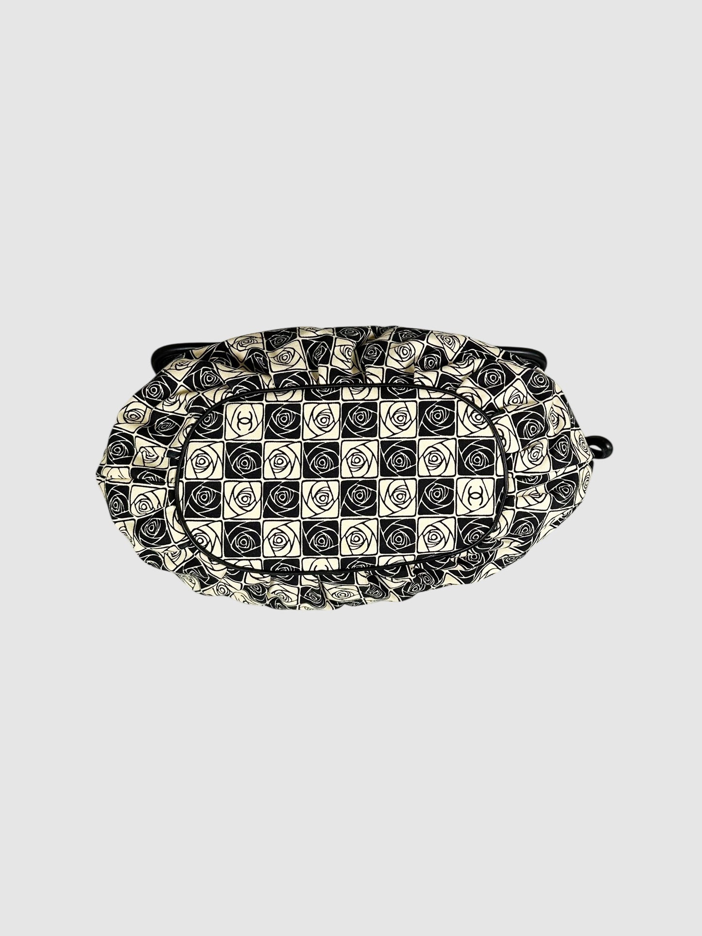 Camellia Checkered Bag