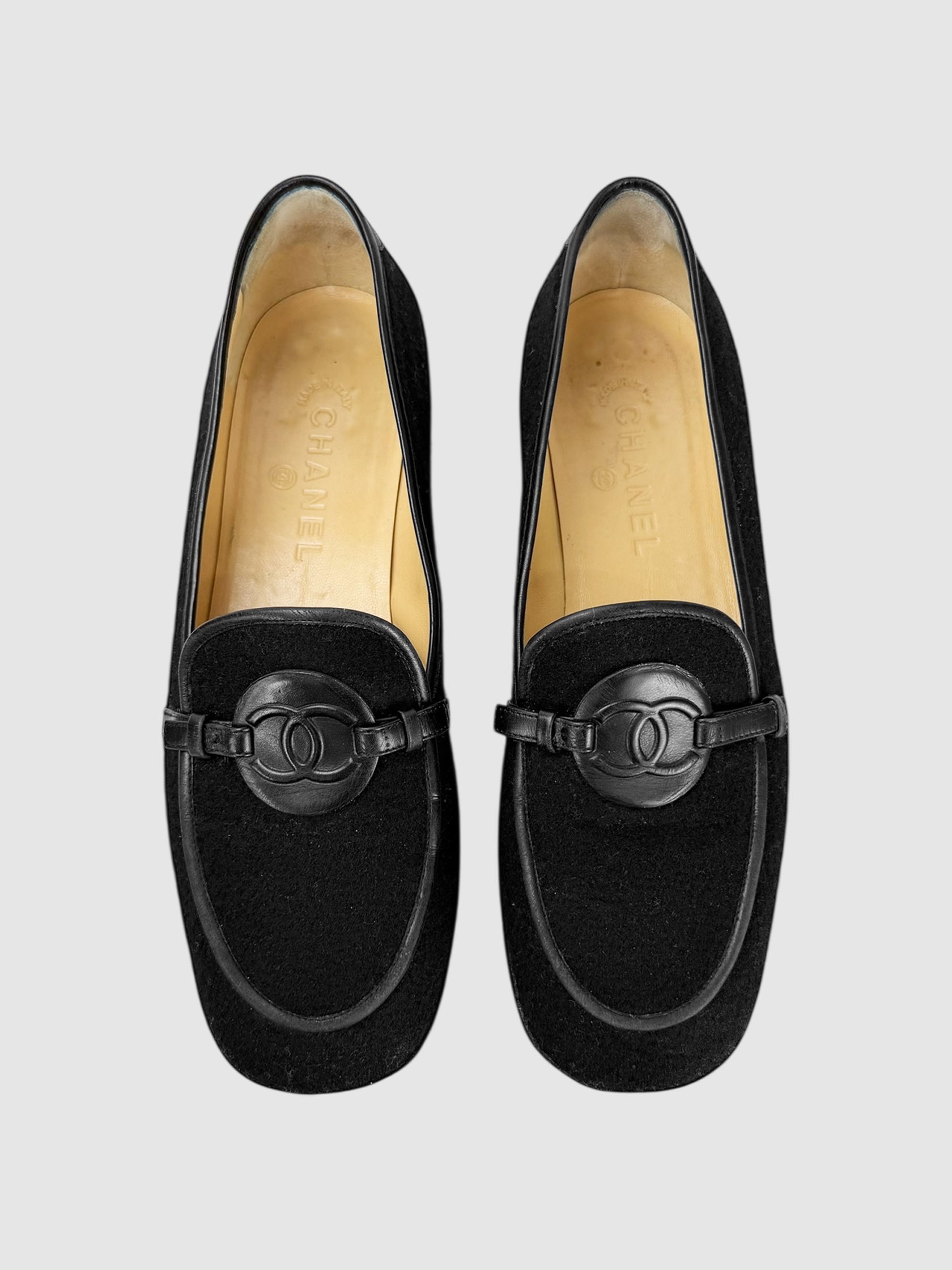 Suede CC Loafers