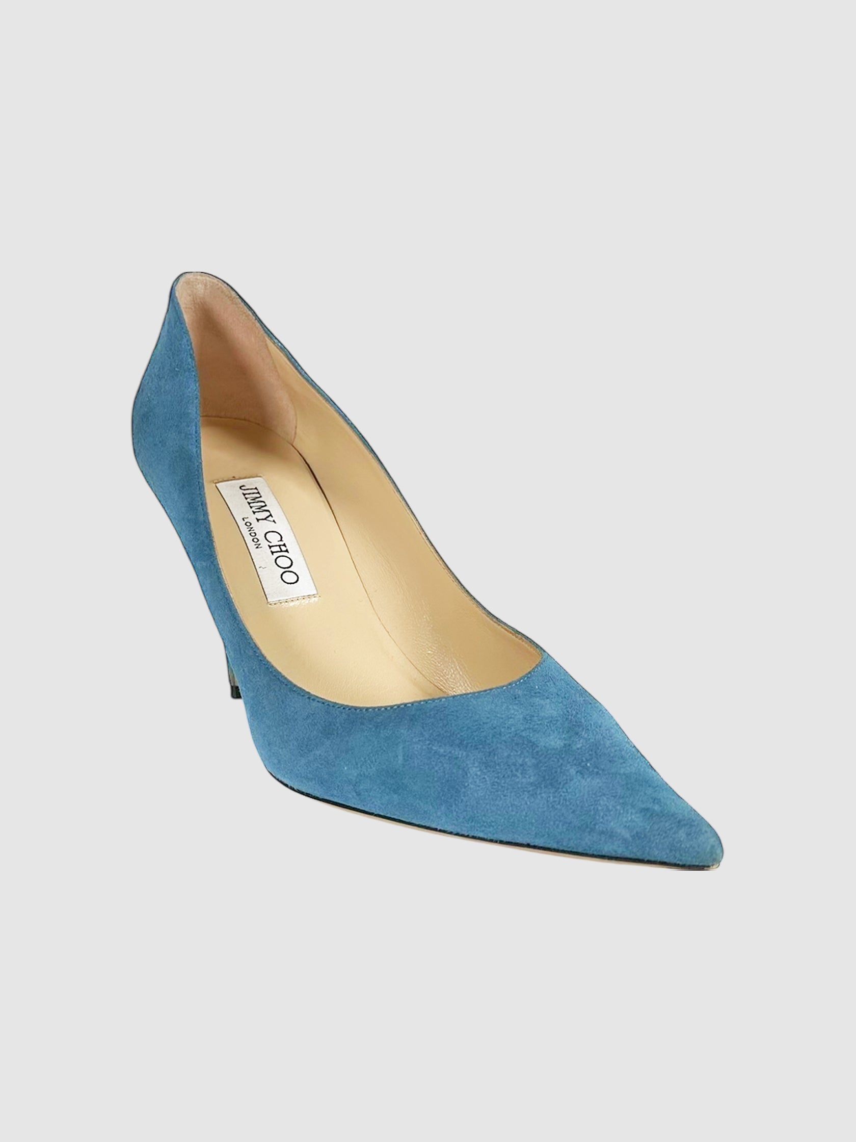 Suede Romy Pumps