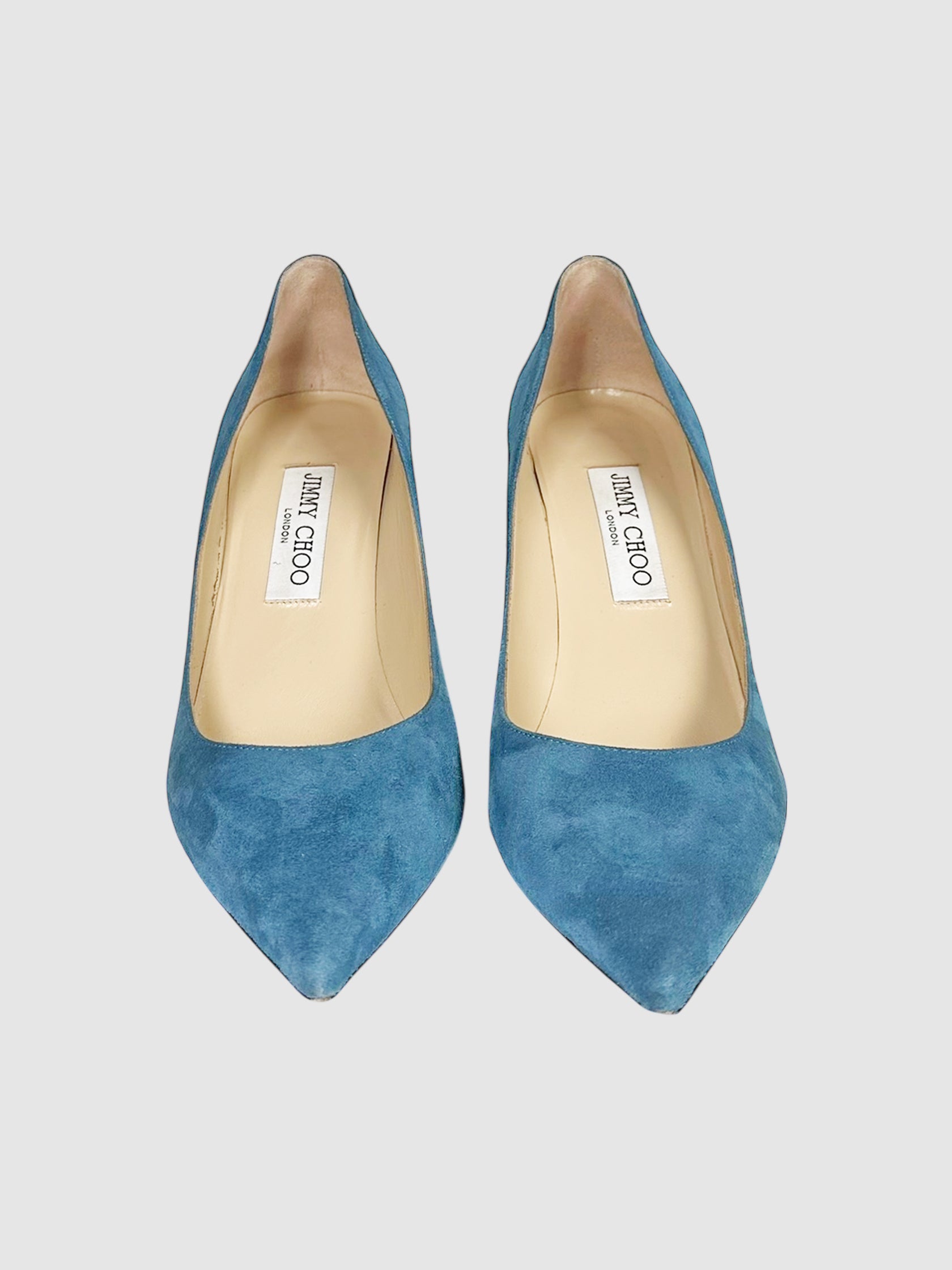 Suede Romy Pumps