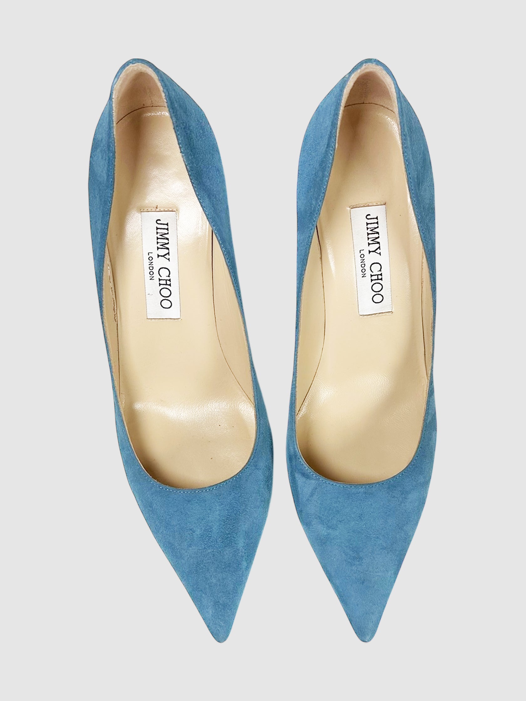 Suede Romy Pumps