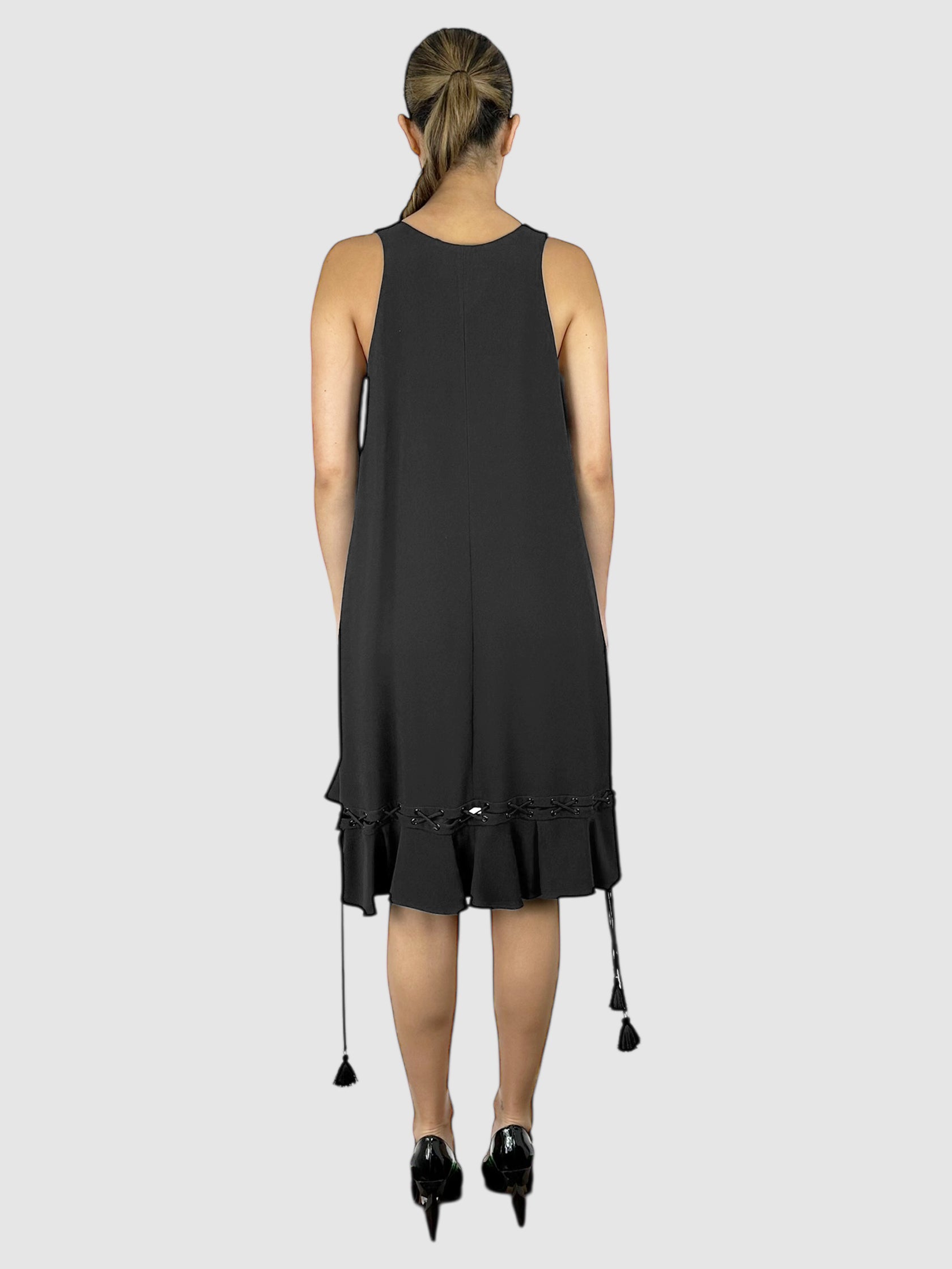 V-Neck Midi Dress