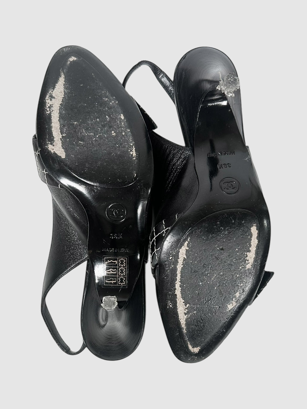 CC Buckle Slingback Pumps