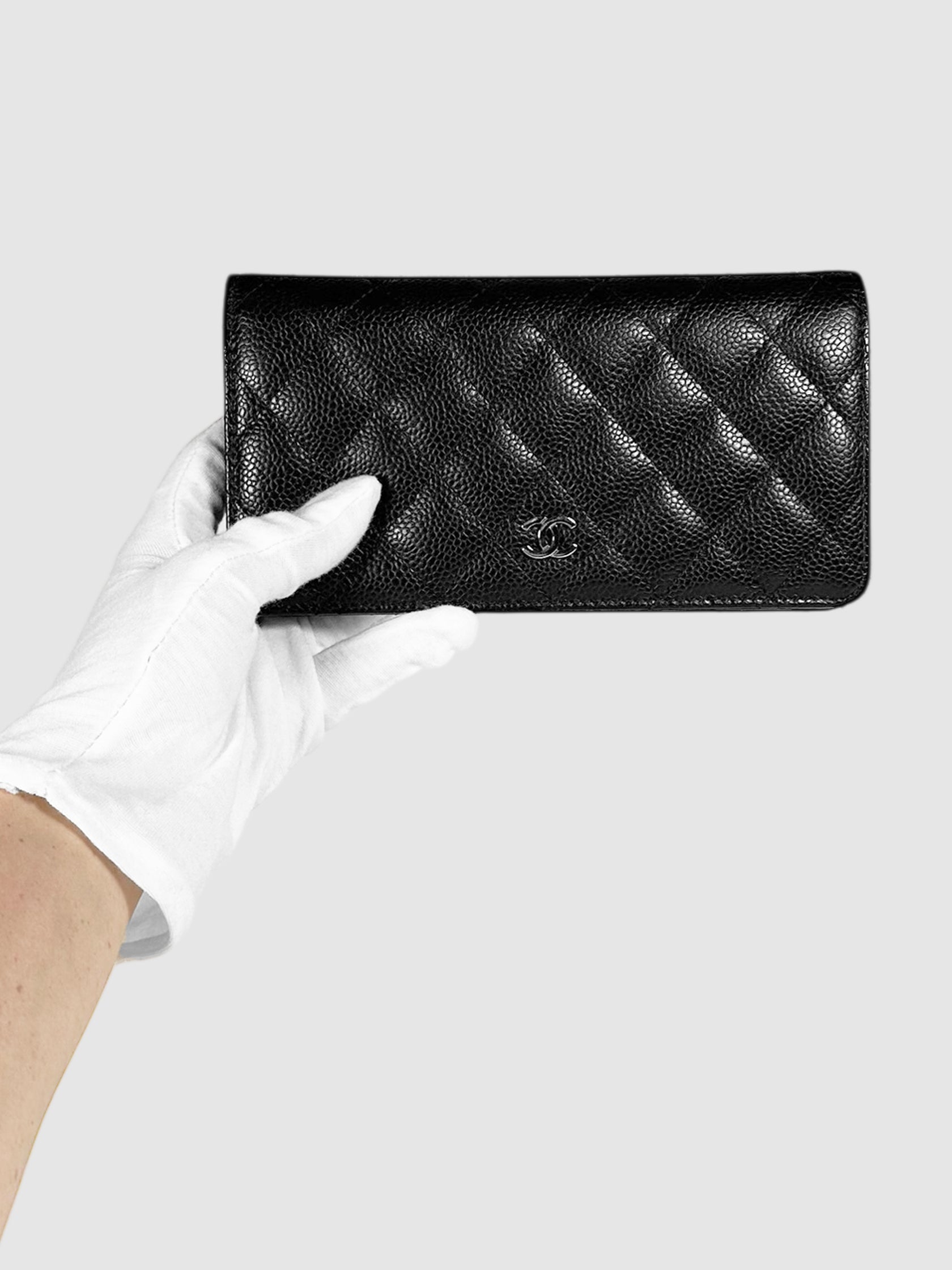 Quilted Flap Wallet