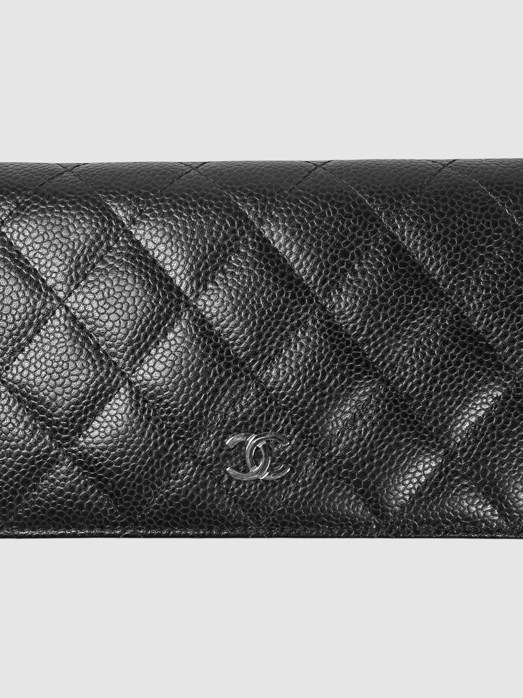 Quilted Flap Wallet