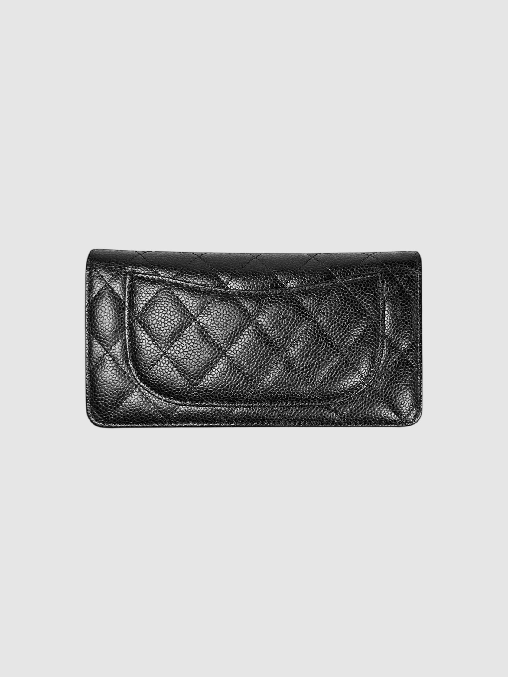 Quilted Flap Wallet