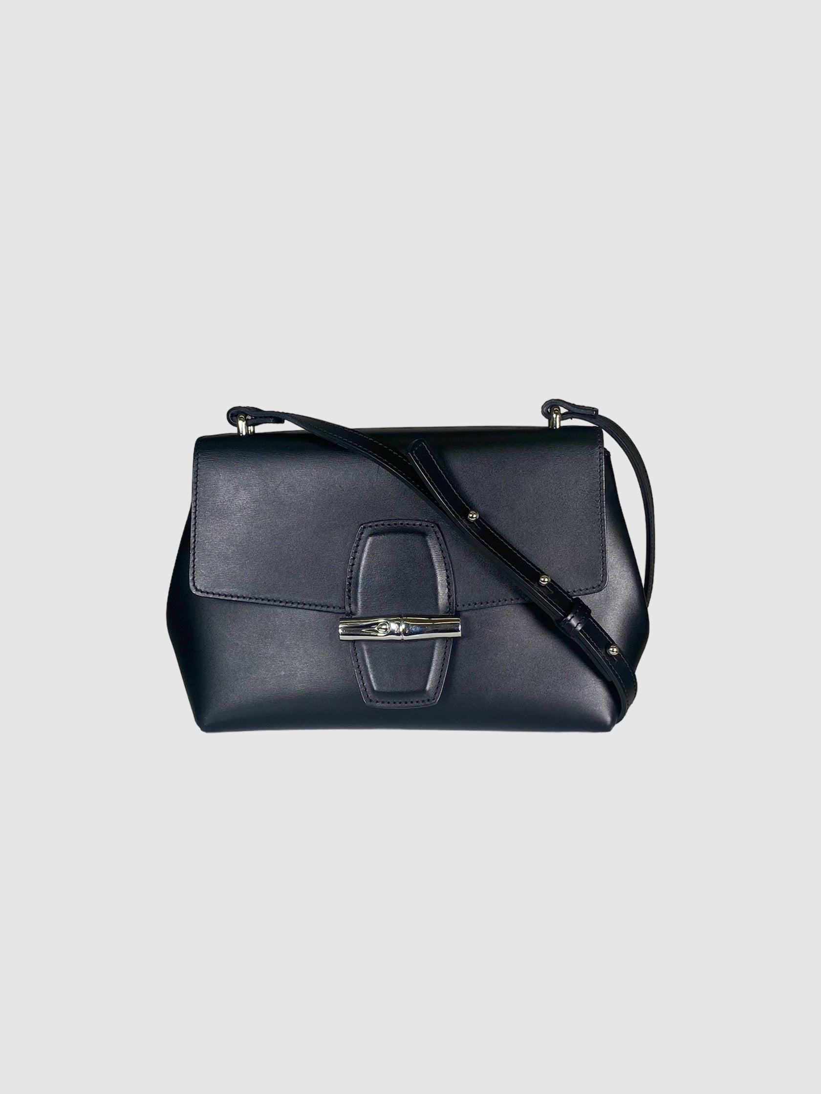 Longchamp Roseau Foldover Top Crossbody Bag