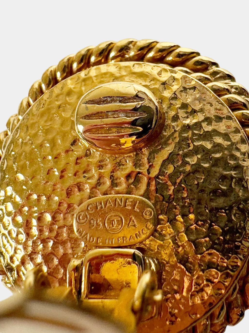 Faux Pearl Clip-On Earrings