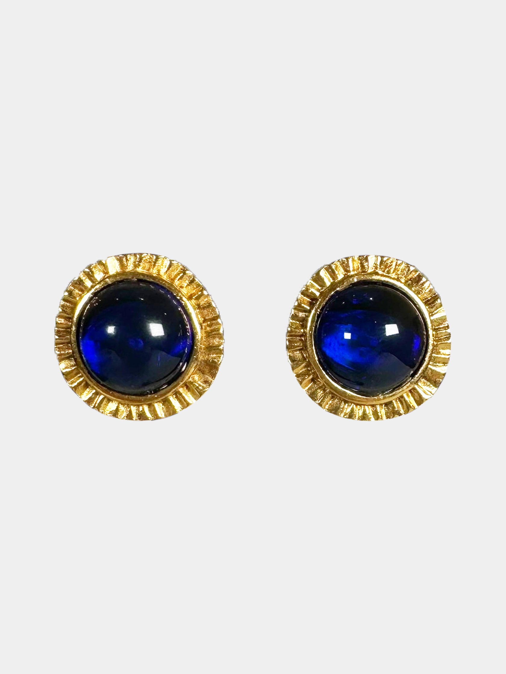 1994 Gripoix Glass Clip-On Earrings