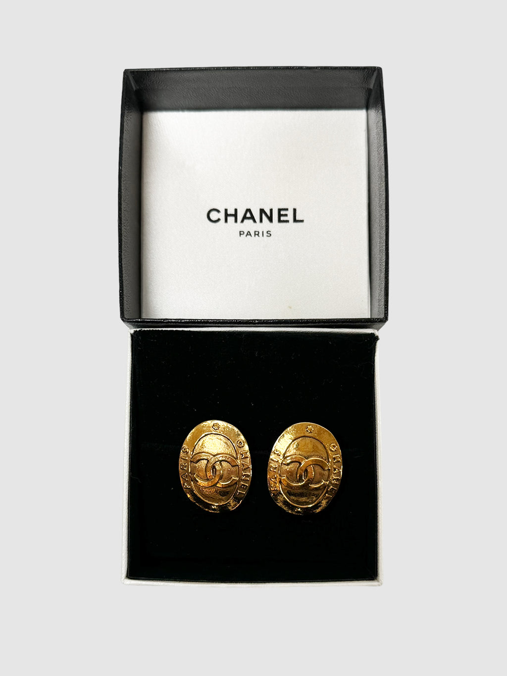 Oval Clip-On Earrings