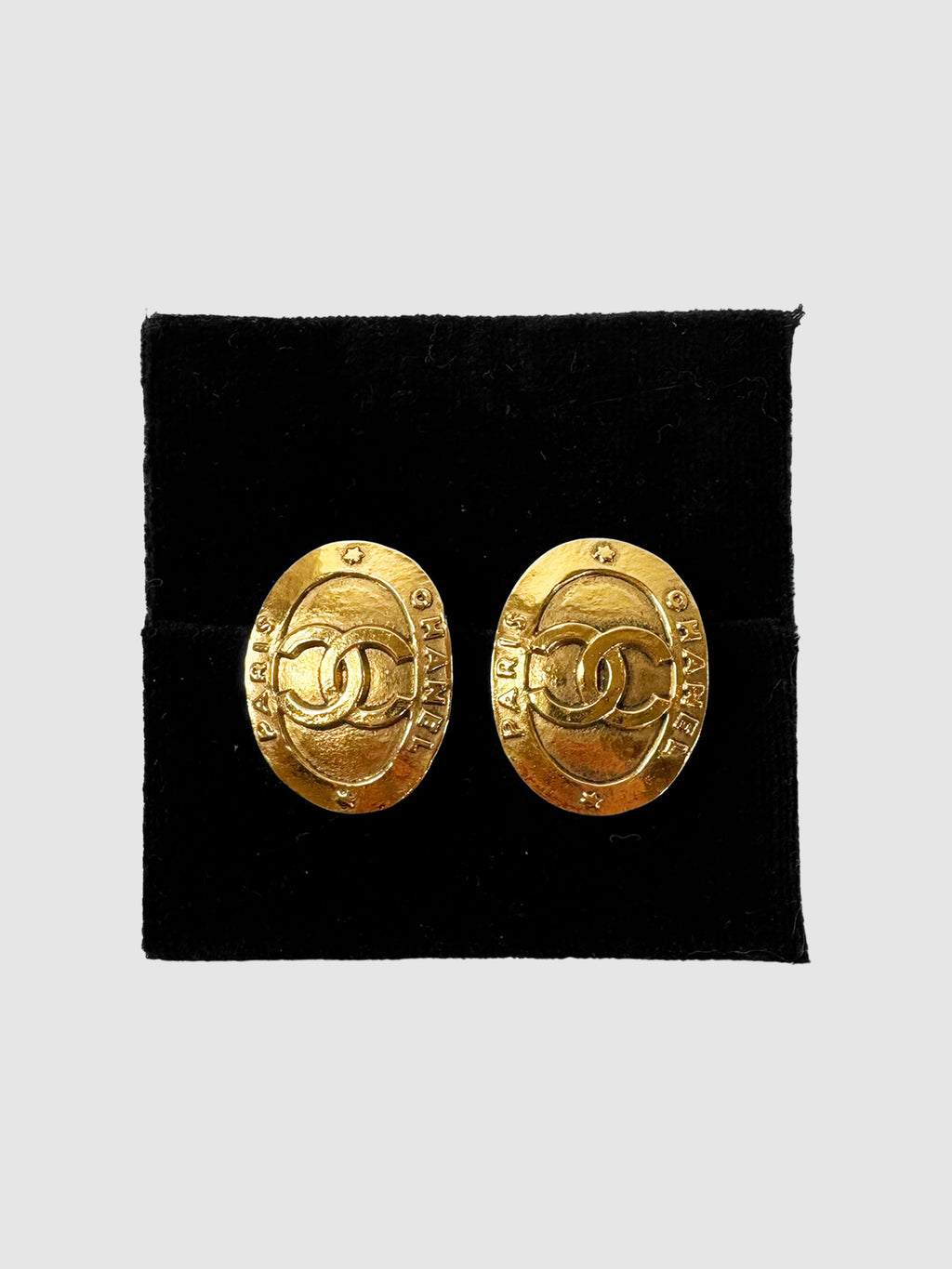 Oval Clip-On Earrings