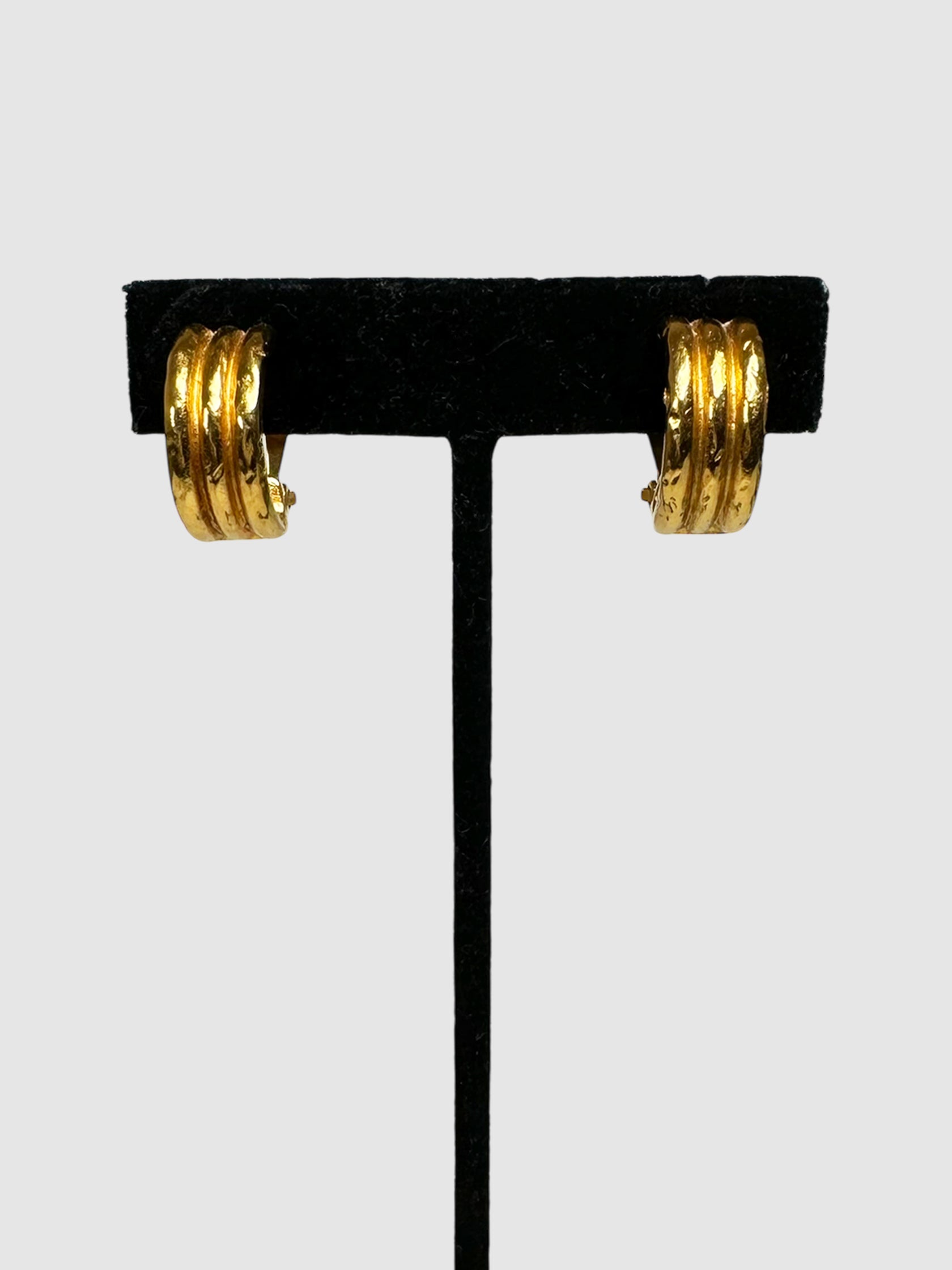 1994 Maltese Cross Clip-On Earrings