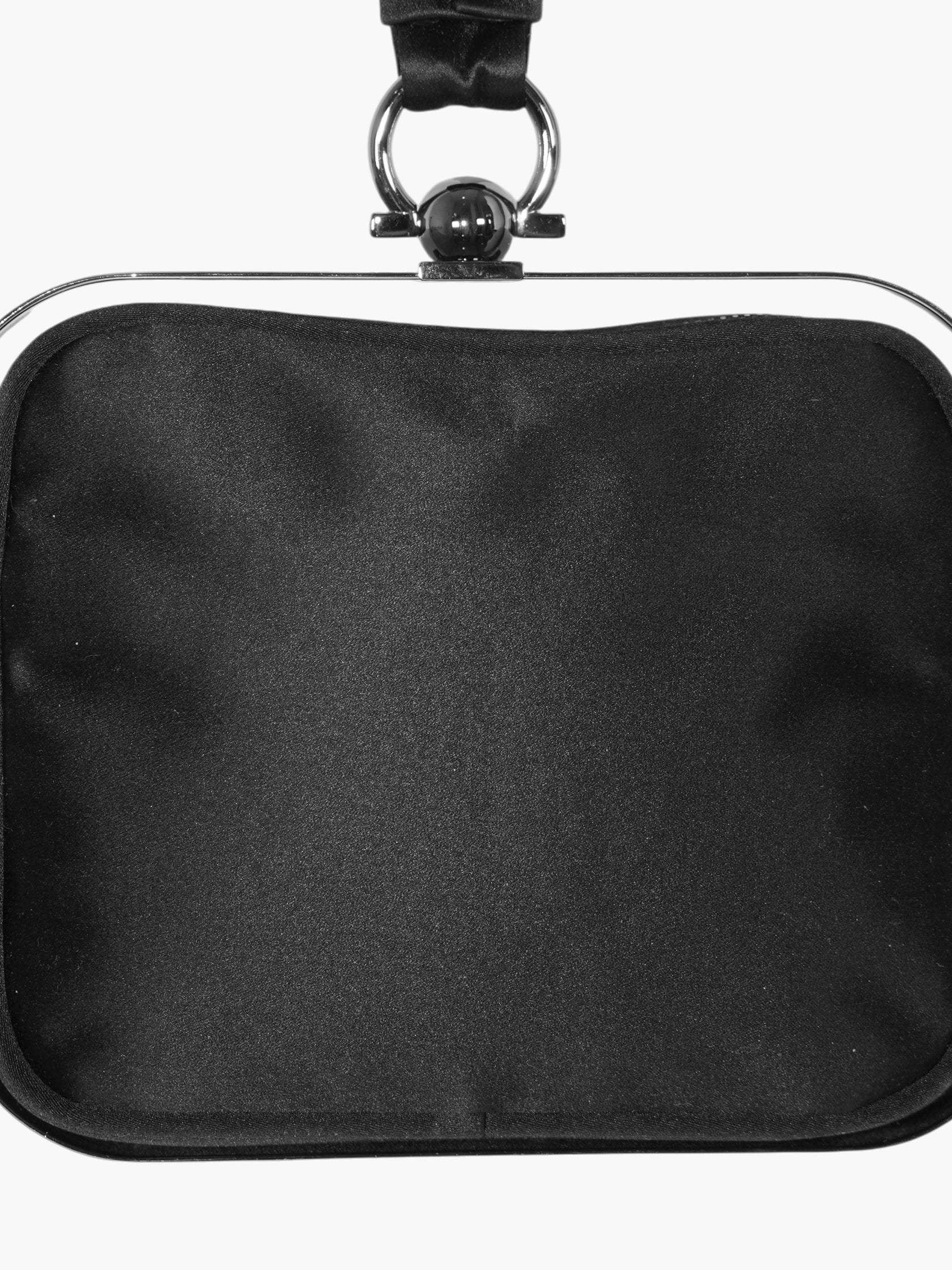 Framed Satin Clutch