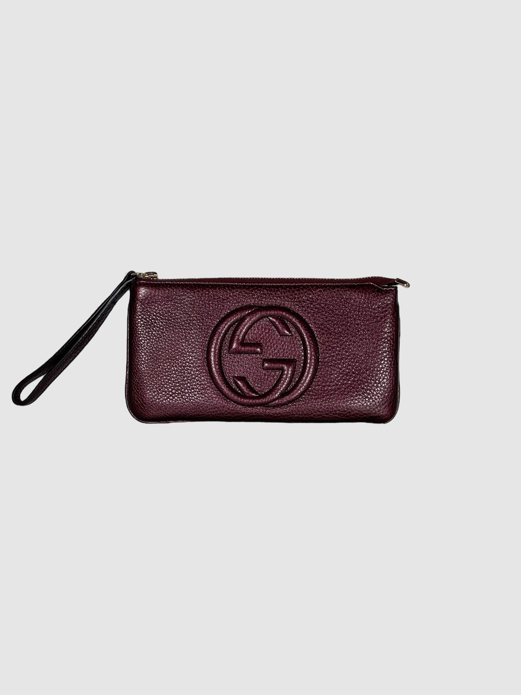 Soho Leather Wristlet