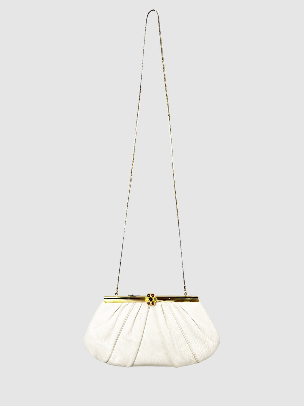 Karung Leather Clutch