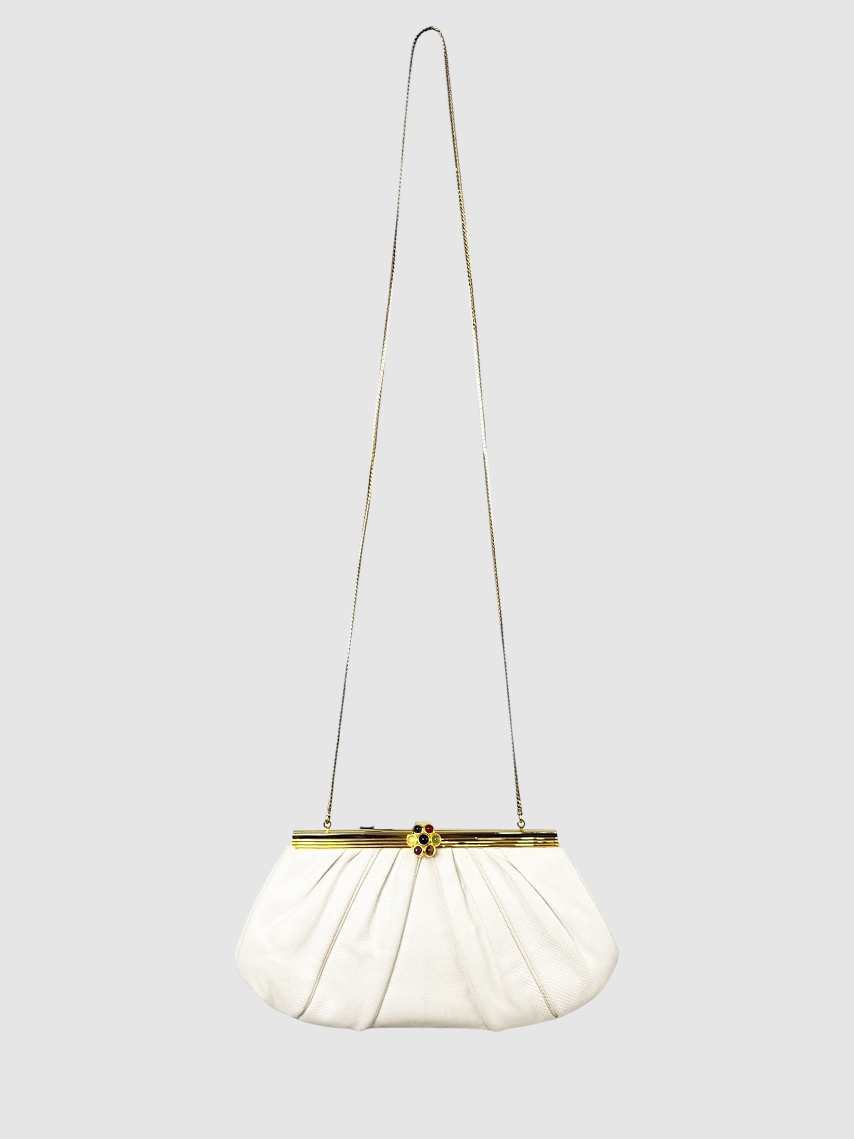 Karung Leather Clutch