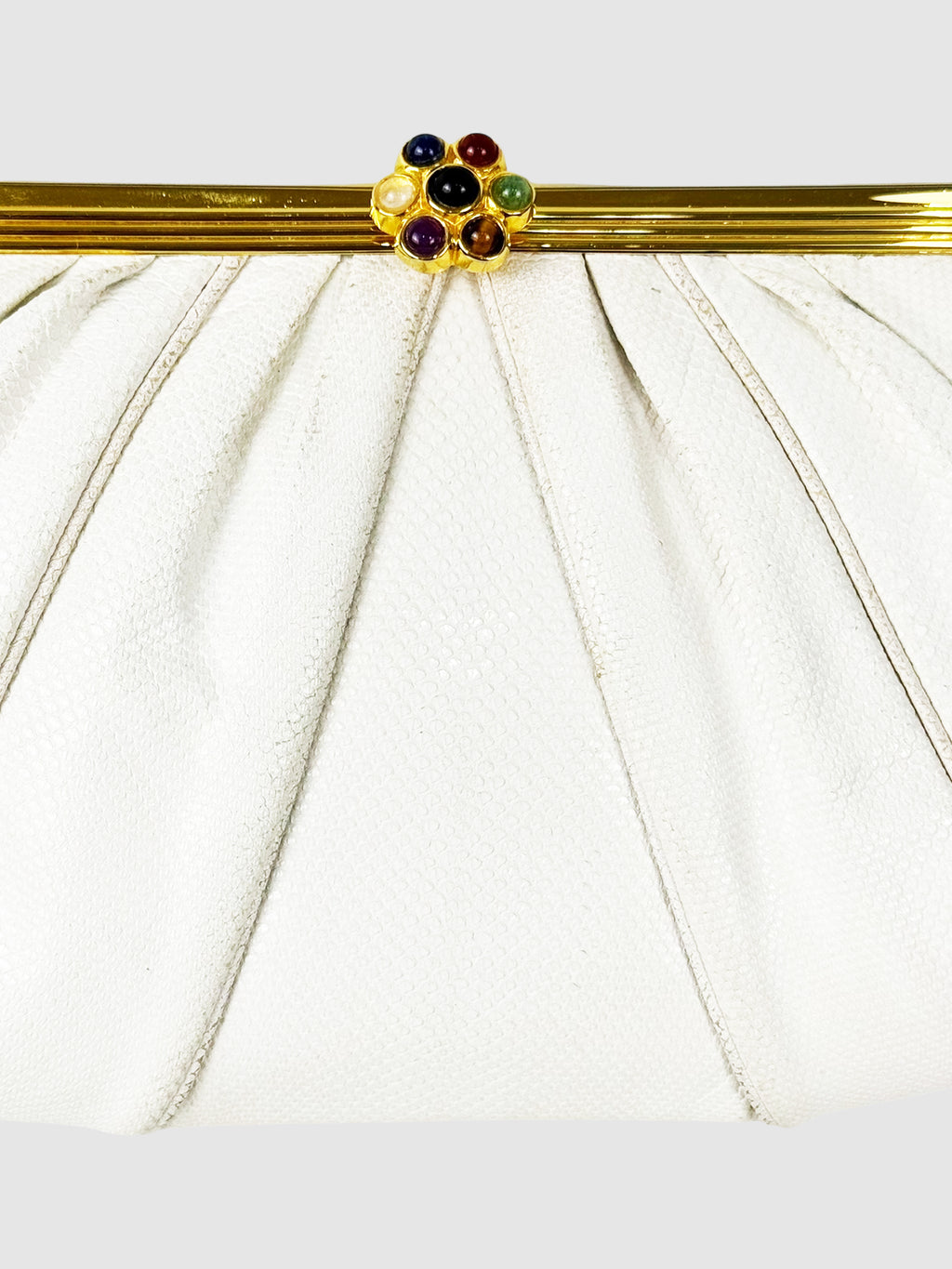 Karung Leather Clutch