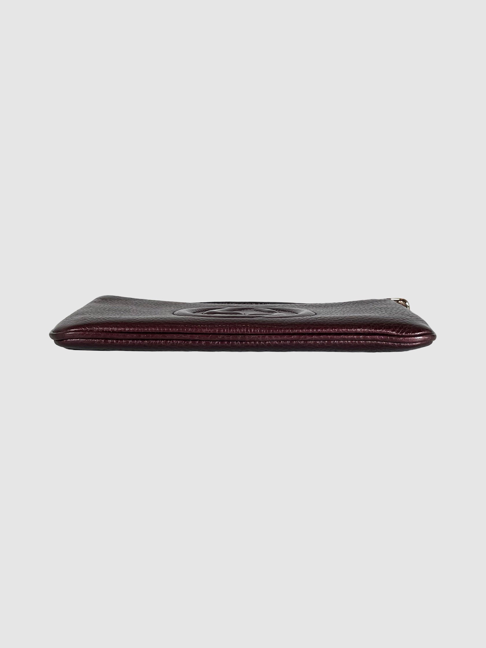 Soho Leather Wristlet