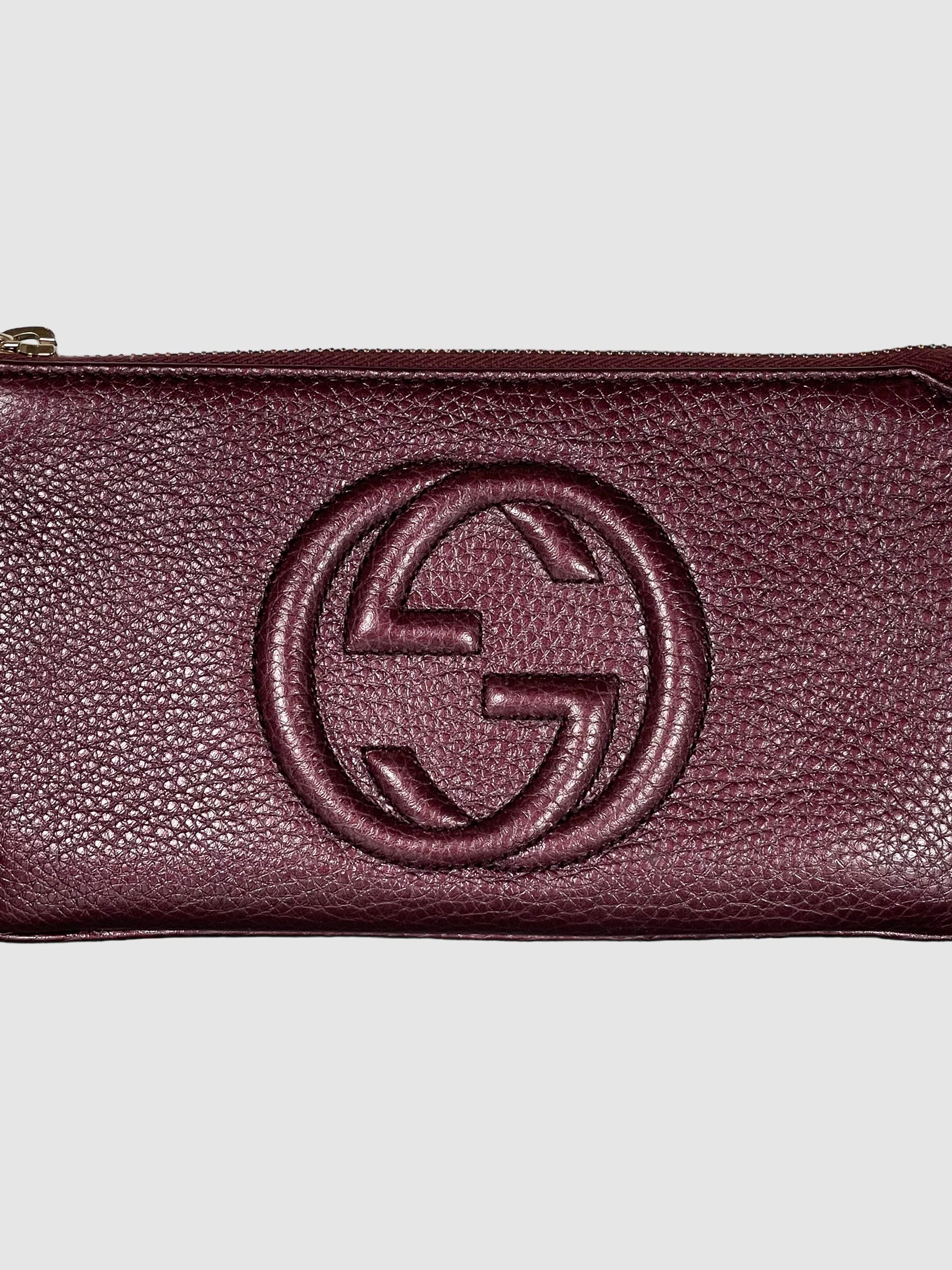Soho Leather Wristlet