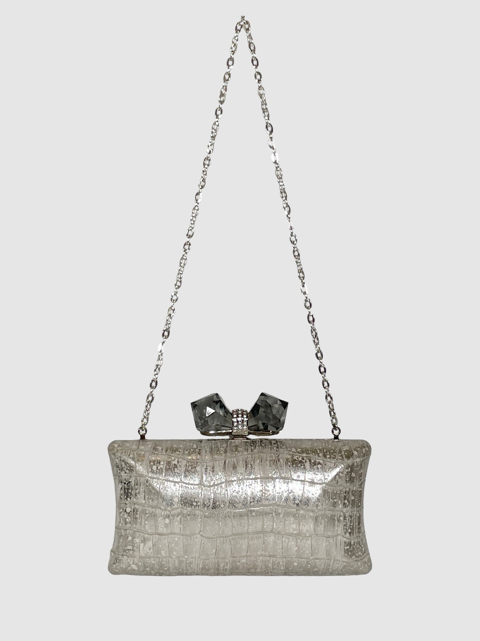 Overture Judith Leiber Metallic Clutch