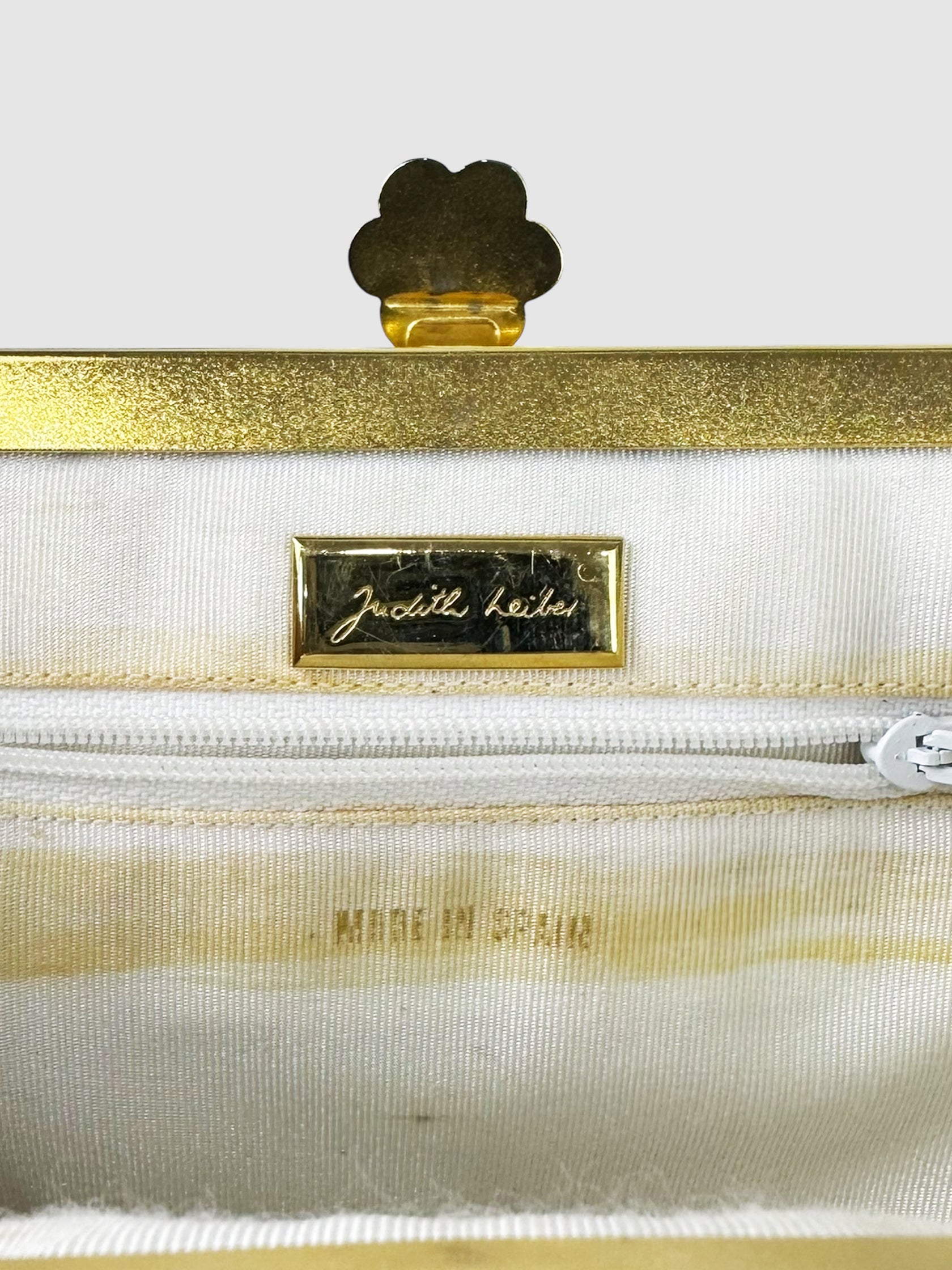 Karung Leather Clutch