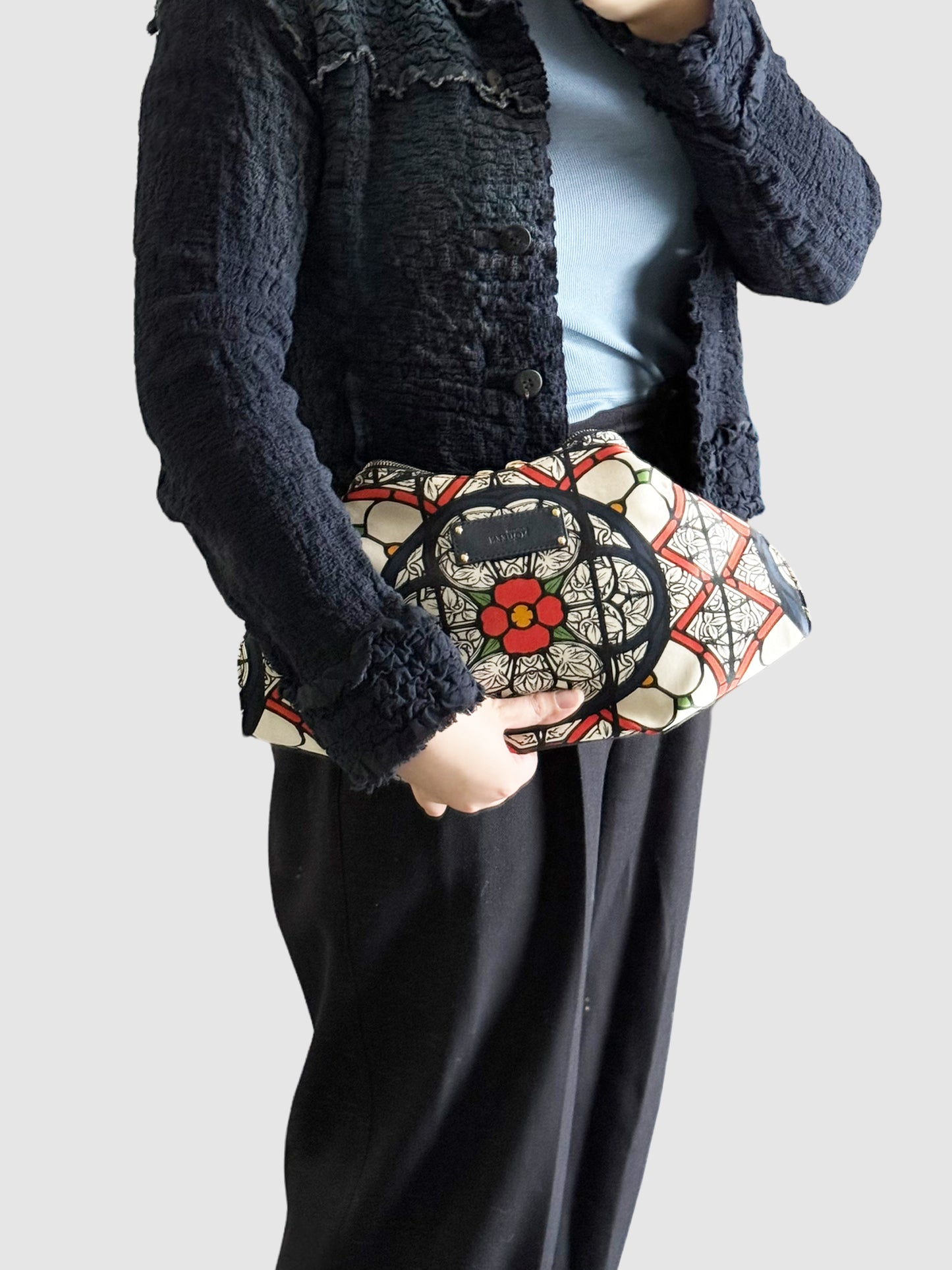 Stained Glass Print Clutch