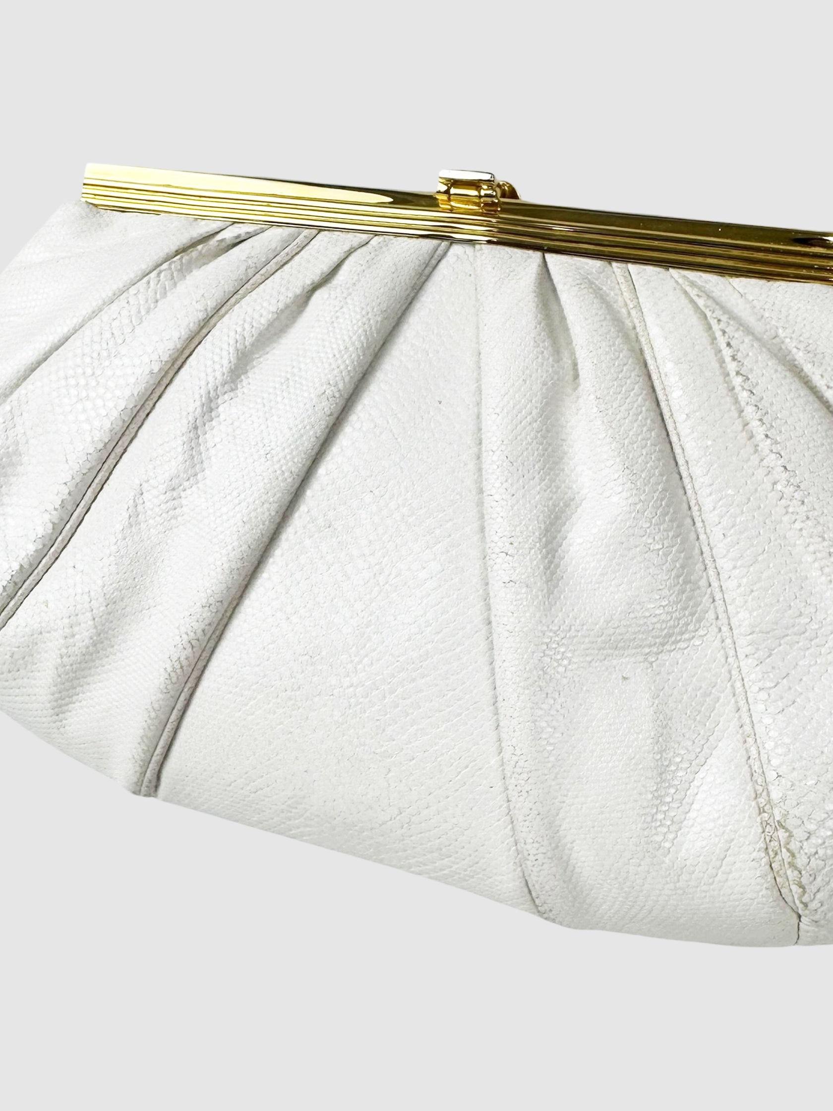 Karung Leather Clutch