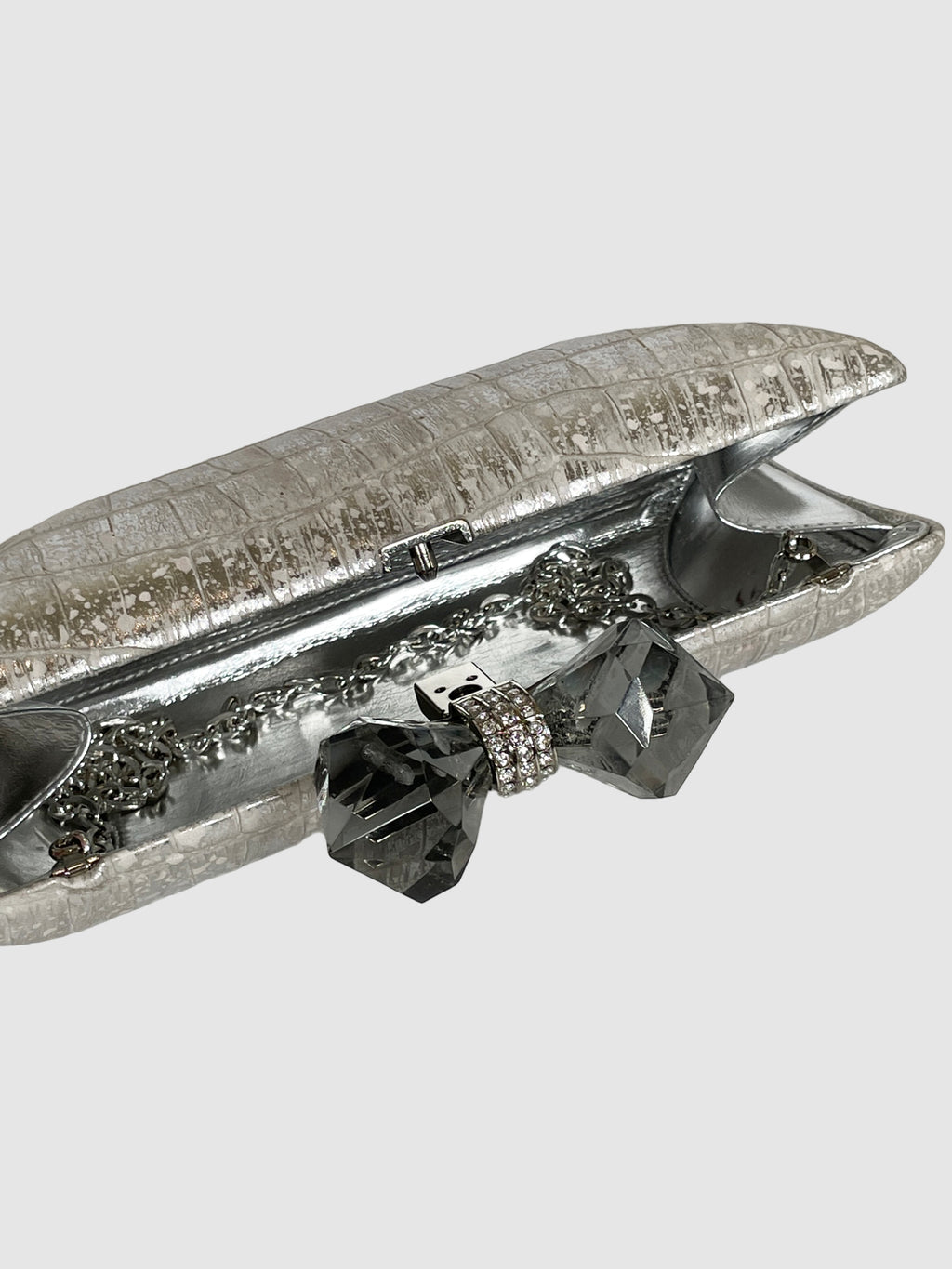 Overture Judith Leiber Metallic Clutch