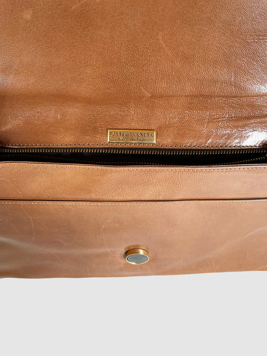 Leather Clutch with Wristlet