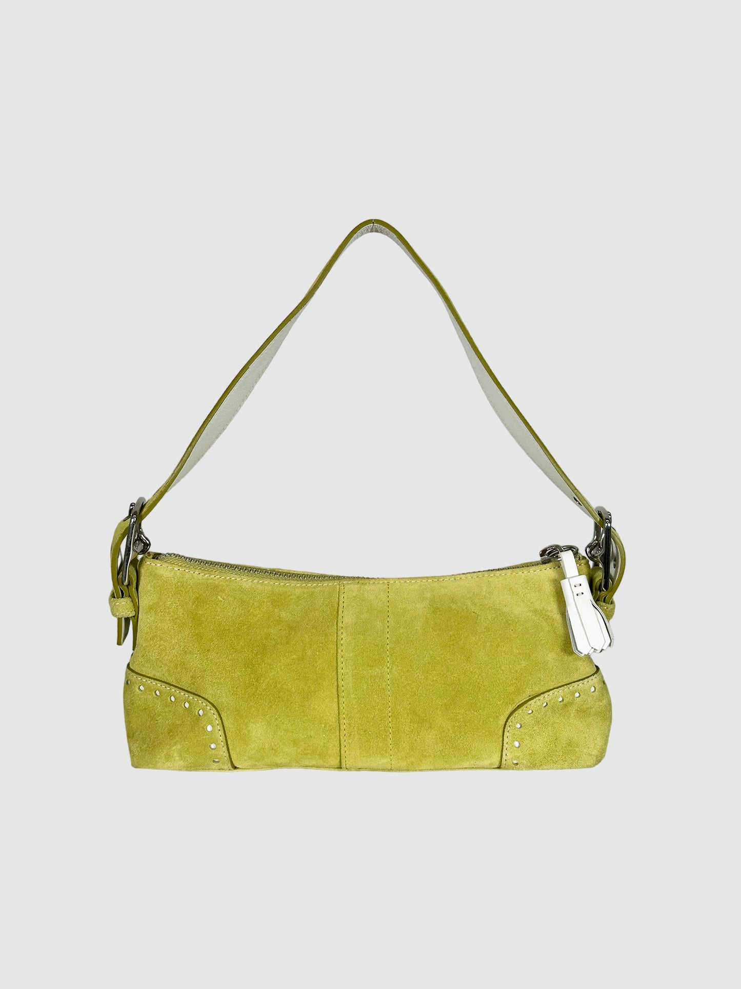 Coach Suede Shoulder Bag