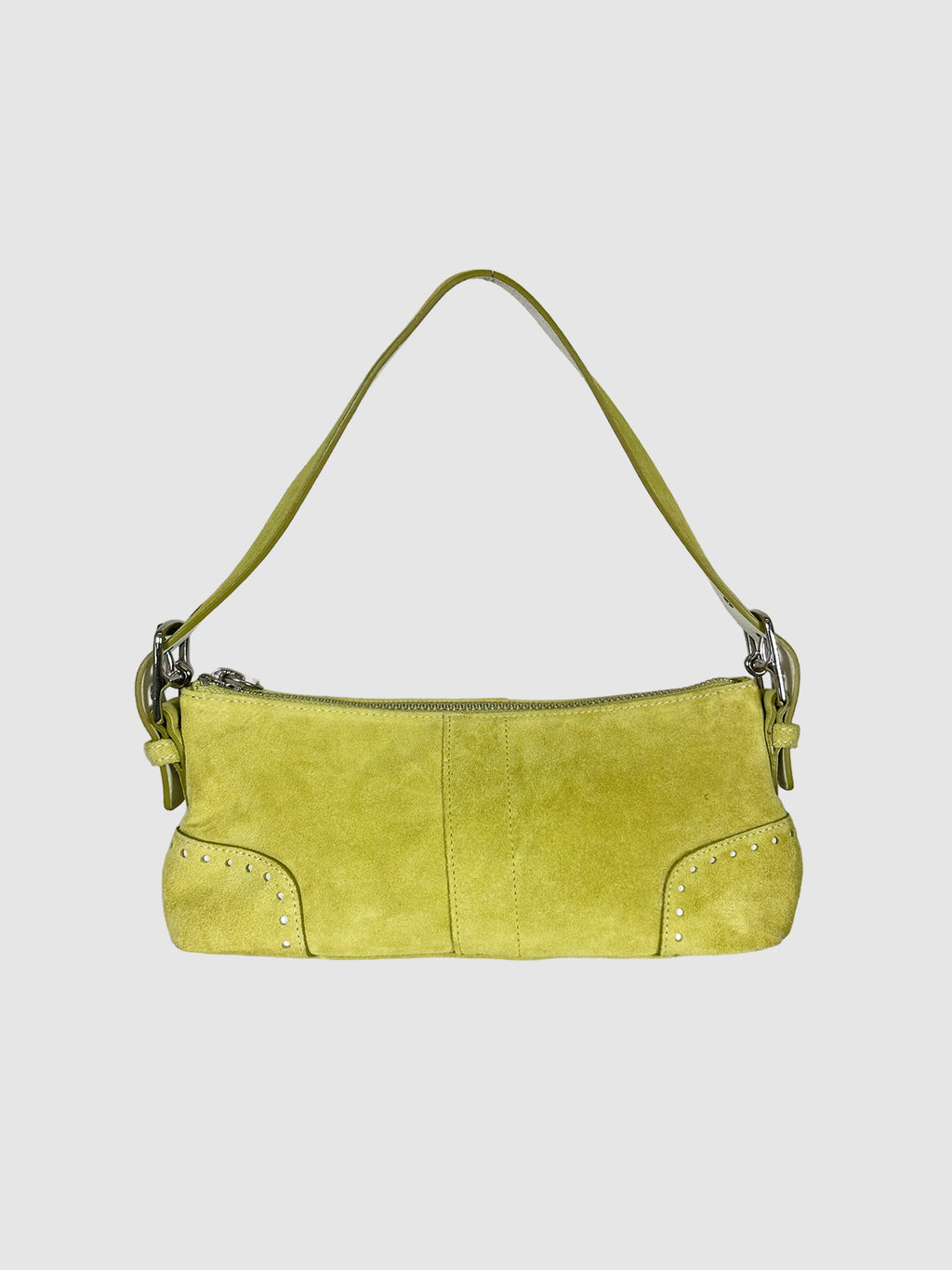 Coach Suede Shoulder Bag