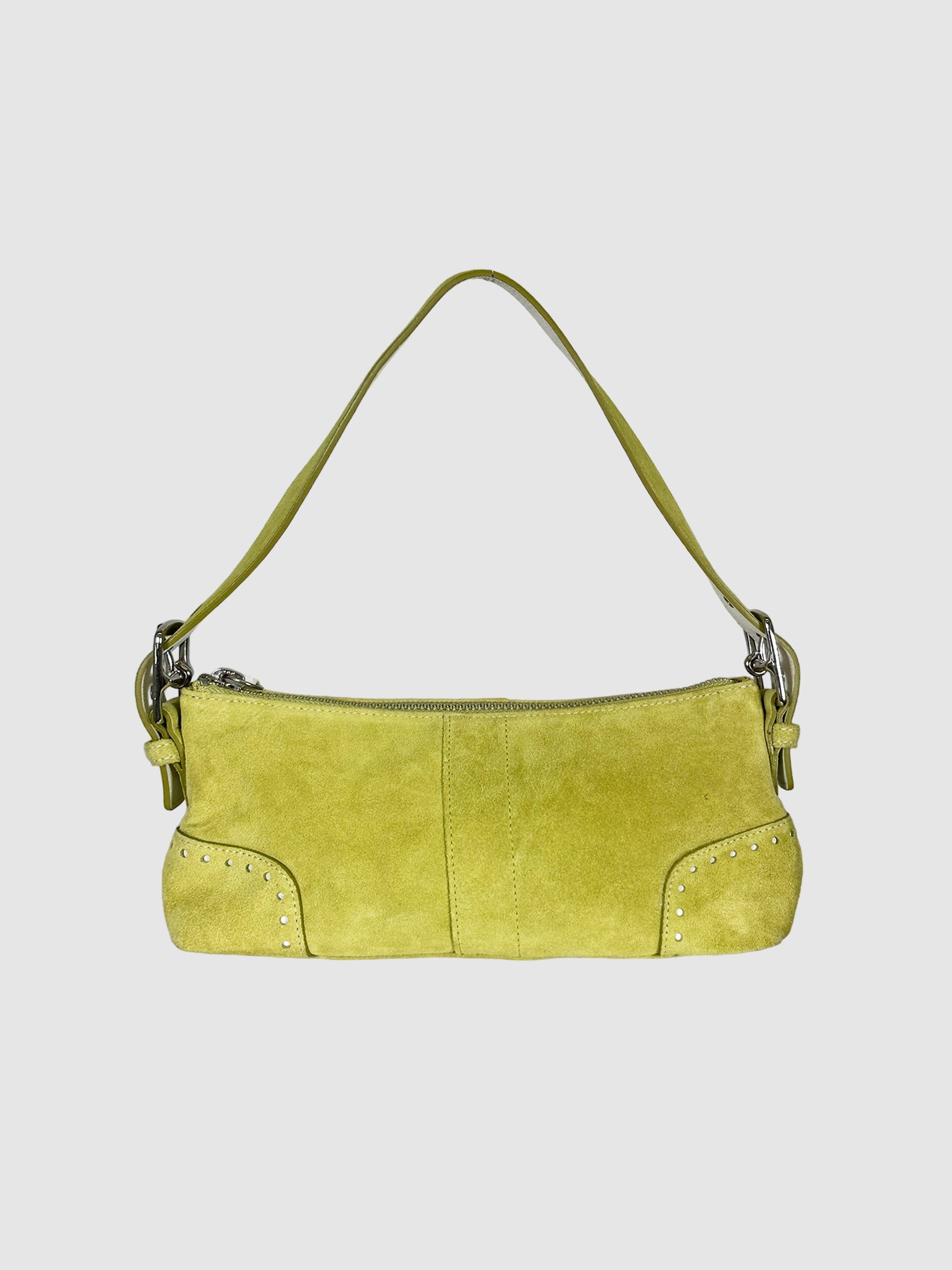 Coach Suede Shoulder Bag