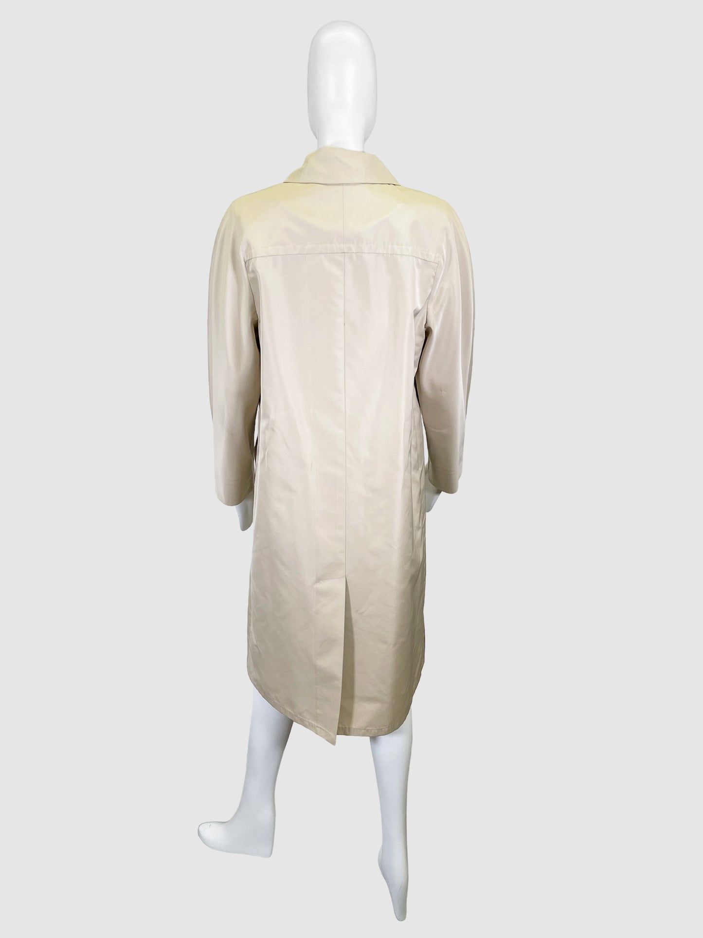 Button-Up Trench Coat - Size 8