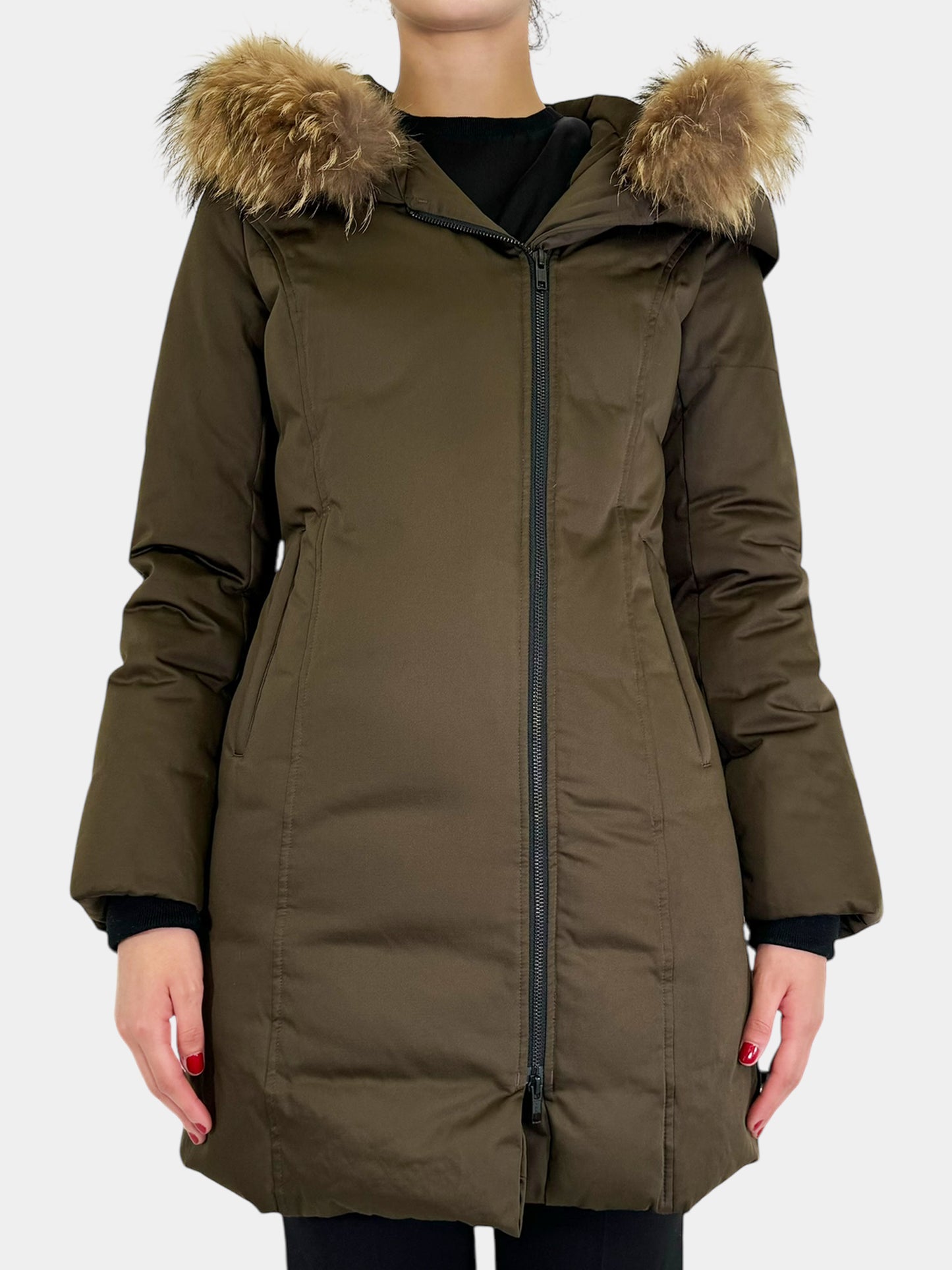 Down Puffer Coat - Size S