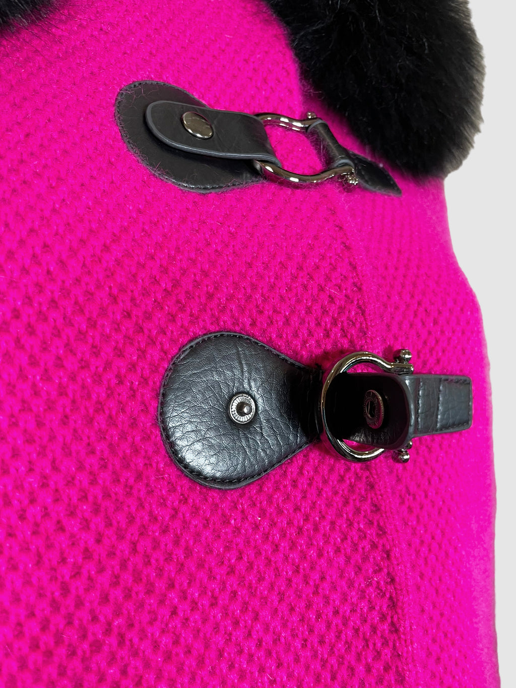 Coat with Detachable Fur - Size M