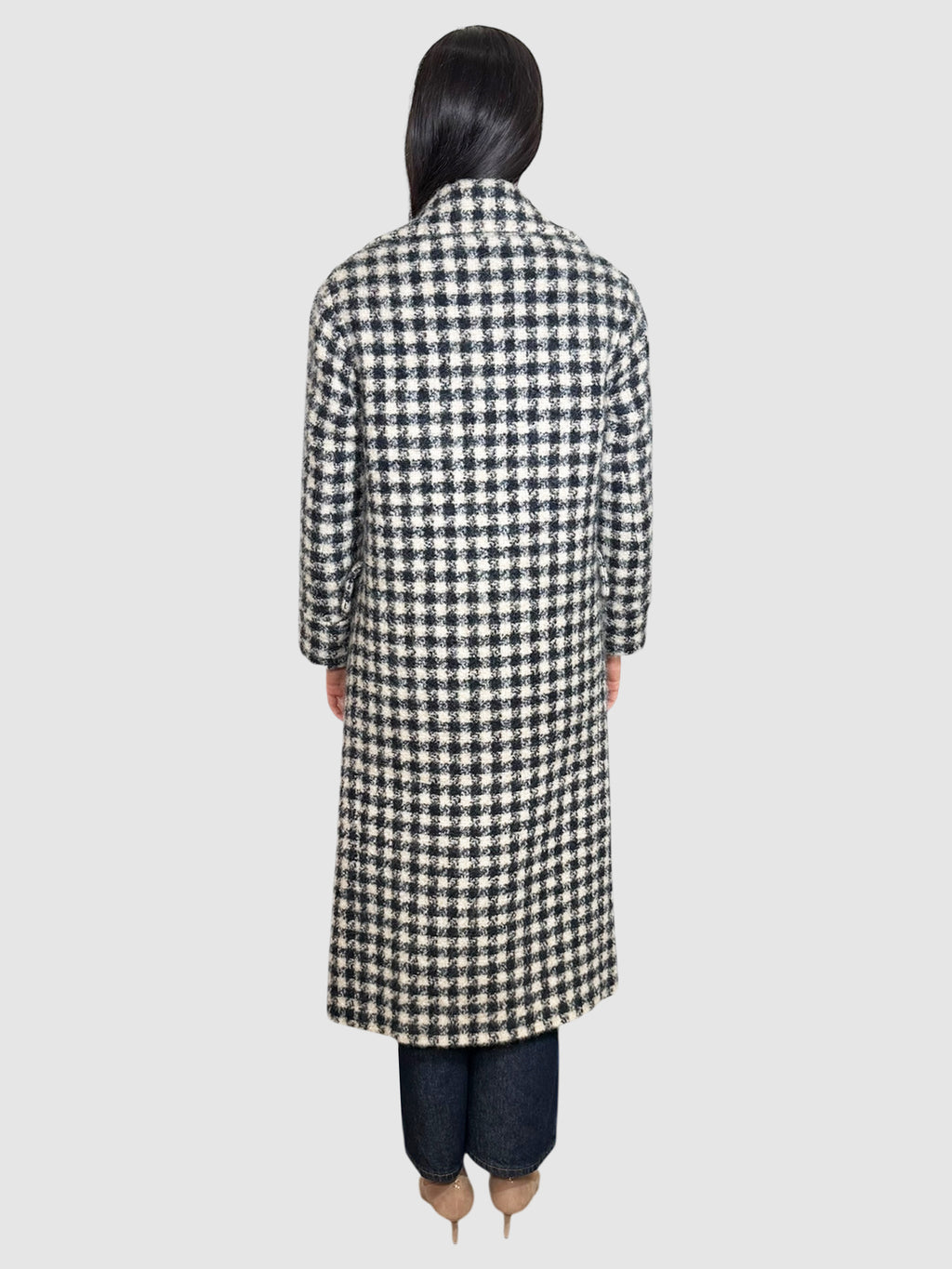 Plaid Blanket Coat