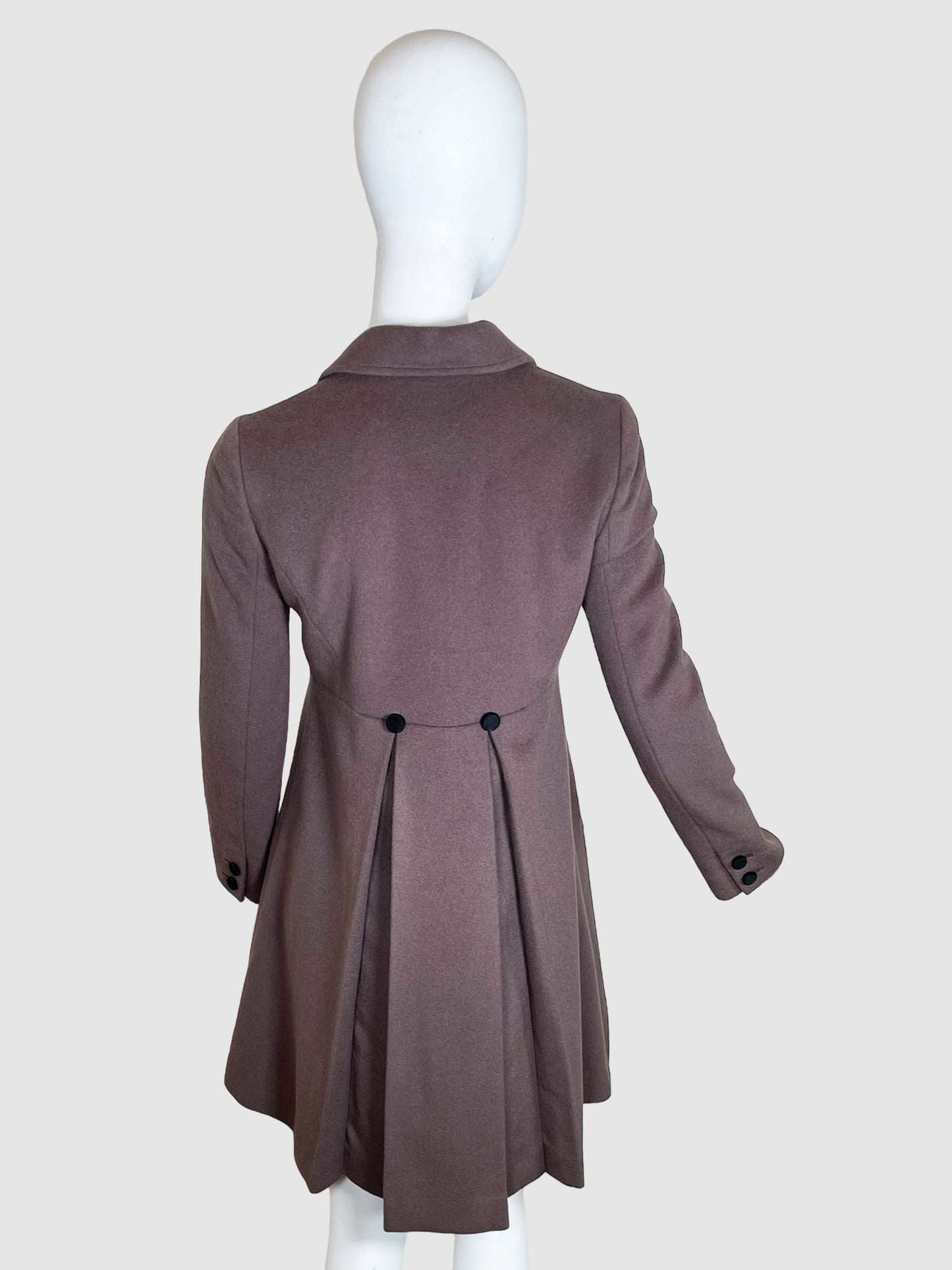 Maison De Reefur Short Wool Coat - Size 38