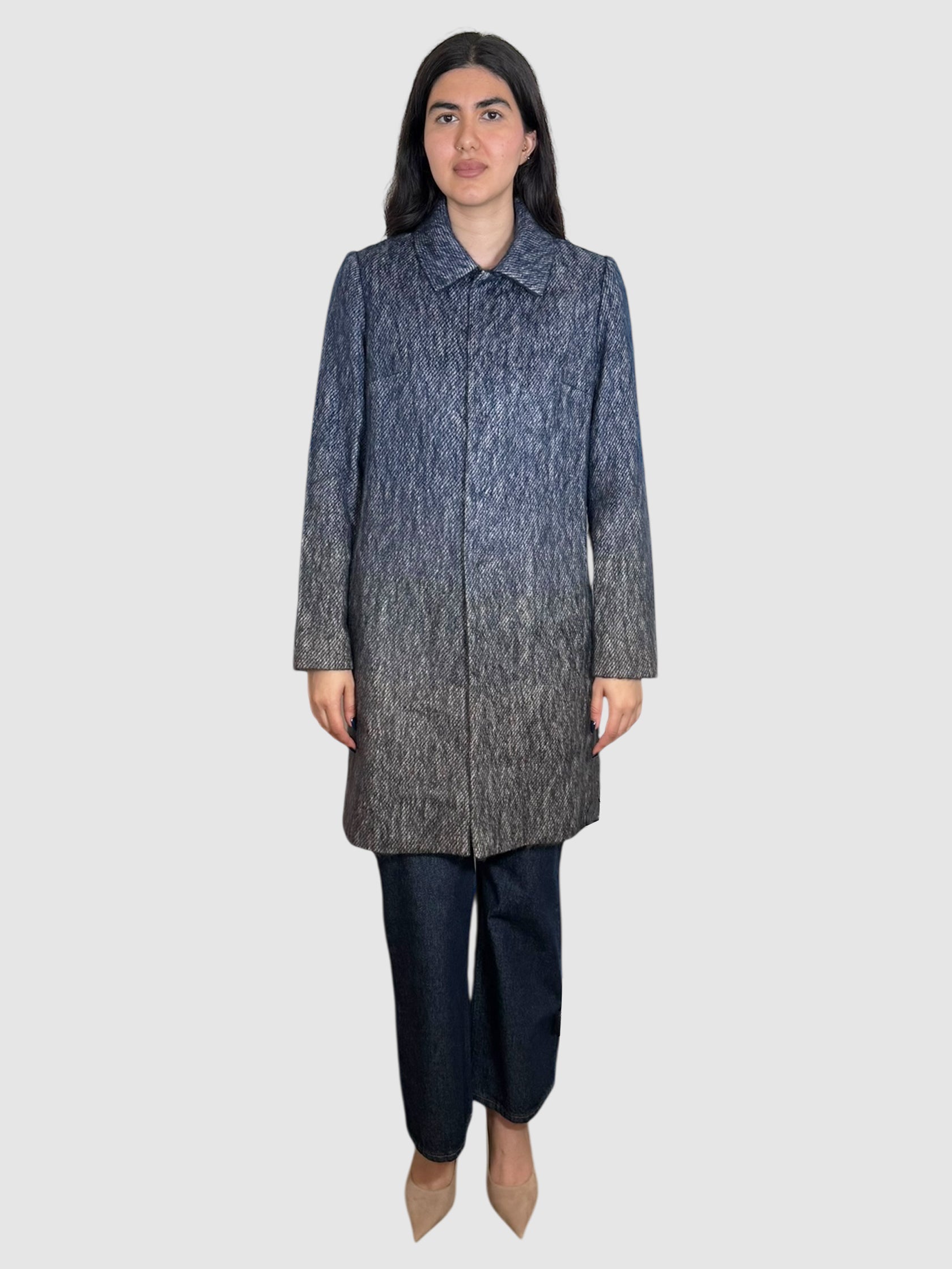 Gradient Wool Coat