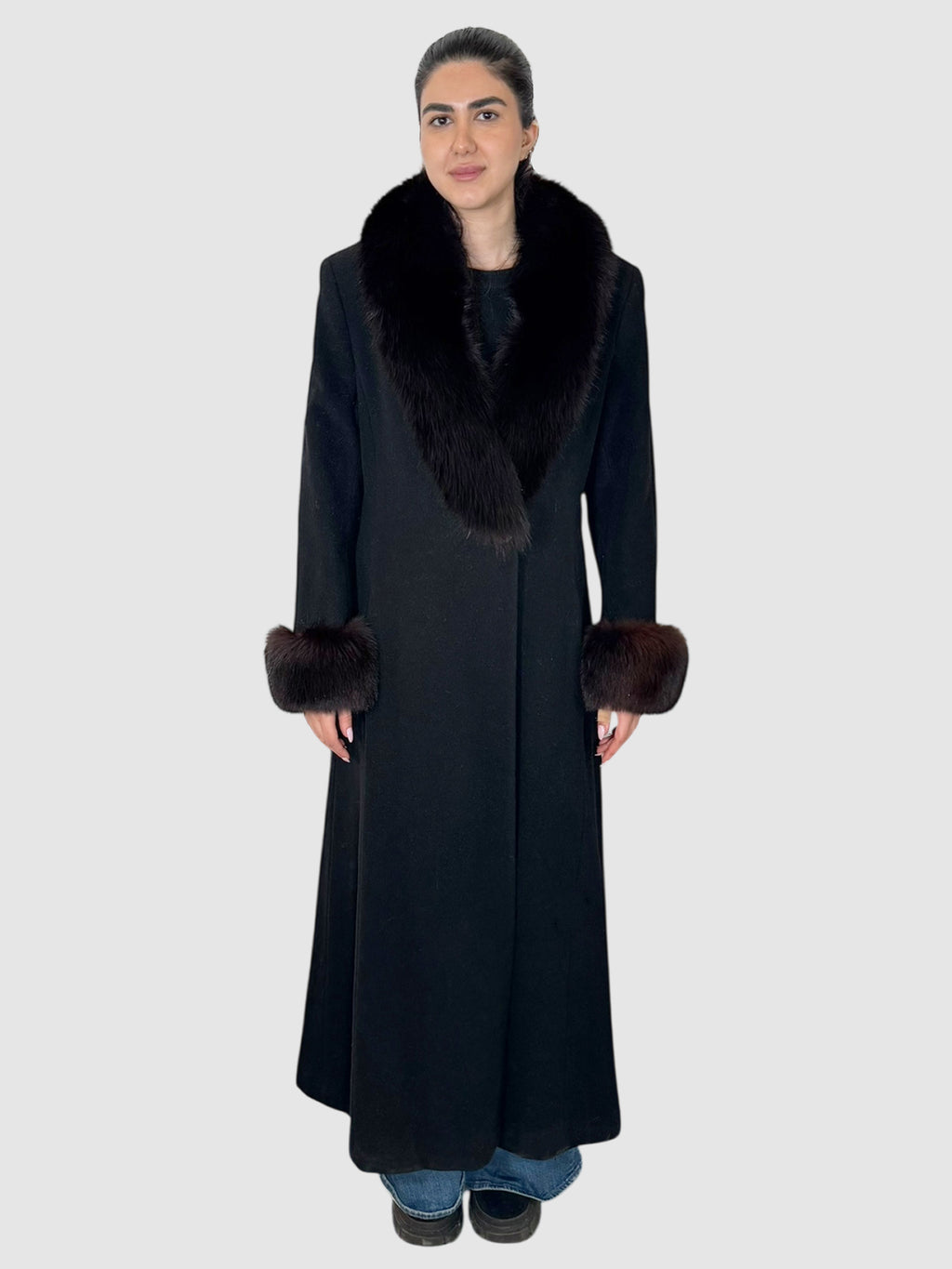 Wool Fur Coat