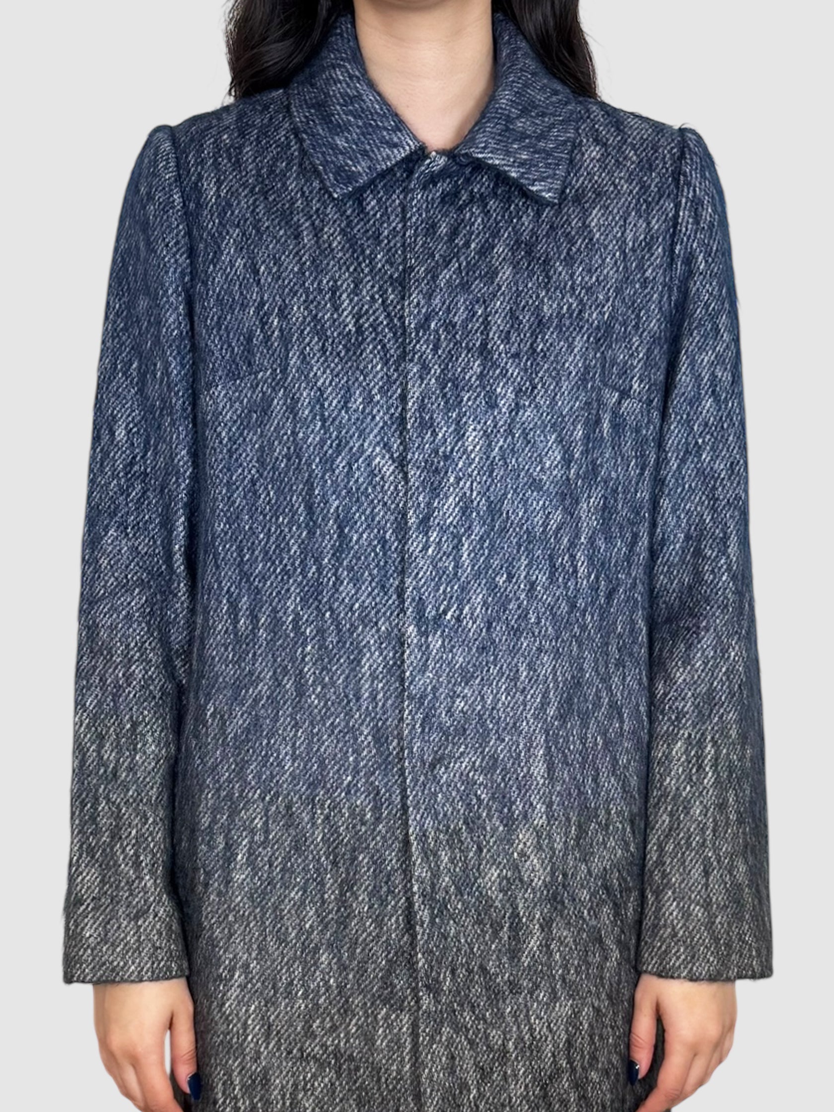 Gradient Wool Coat