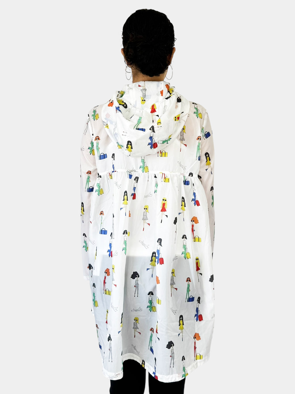 Ladies Print Zip-Up Jacket