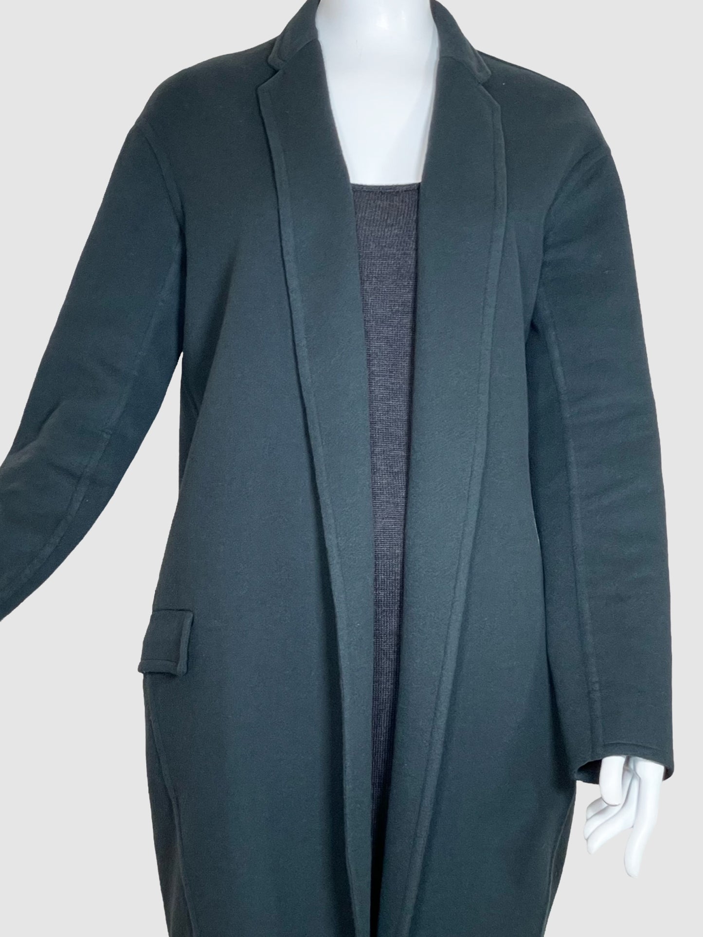 Cashmere Open Front Jacket - Size 34