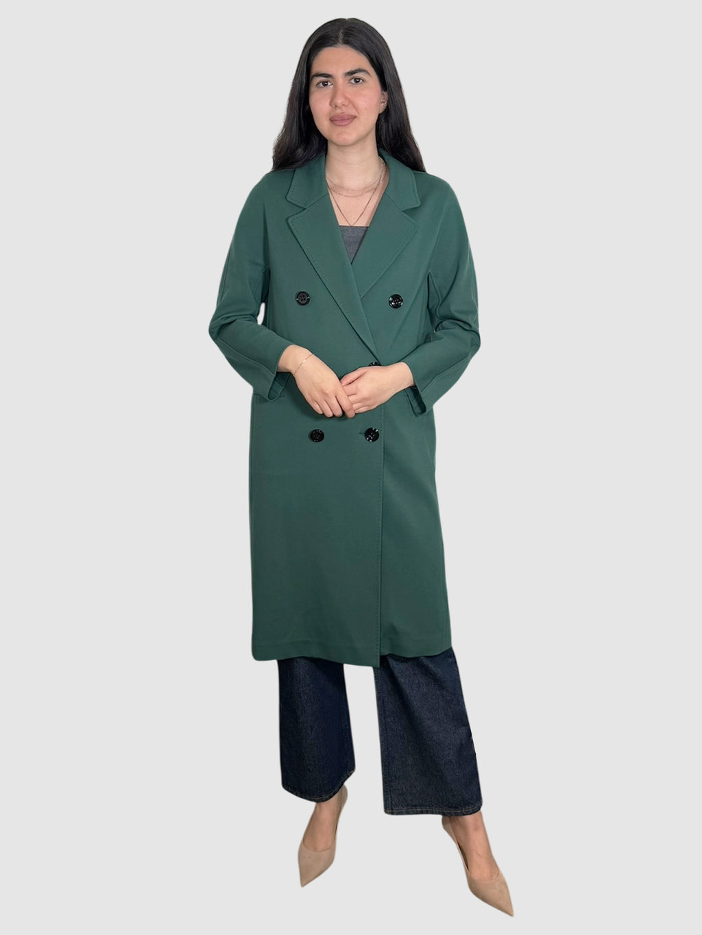 Double-Breasted Trench Coat