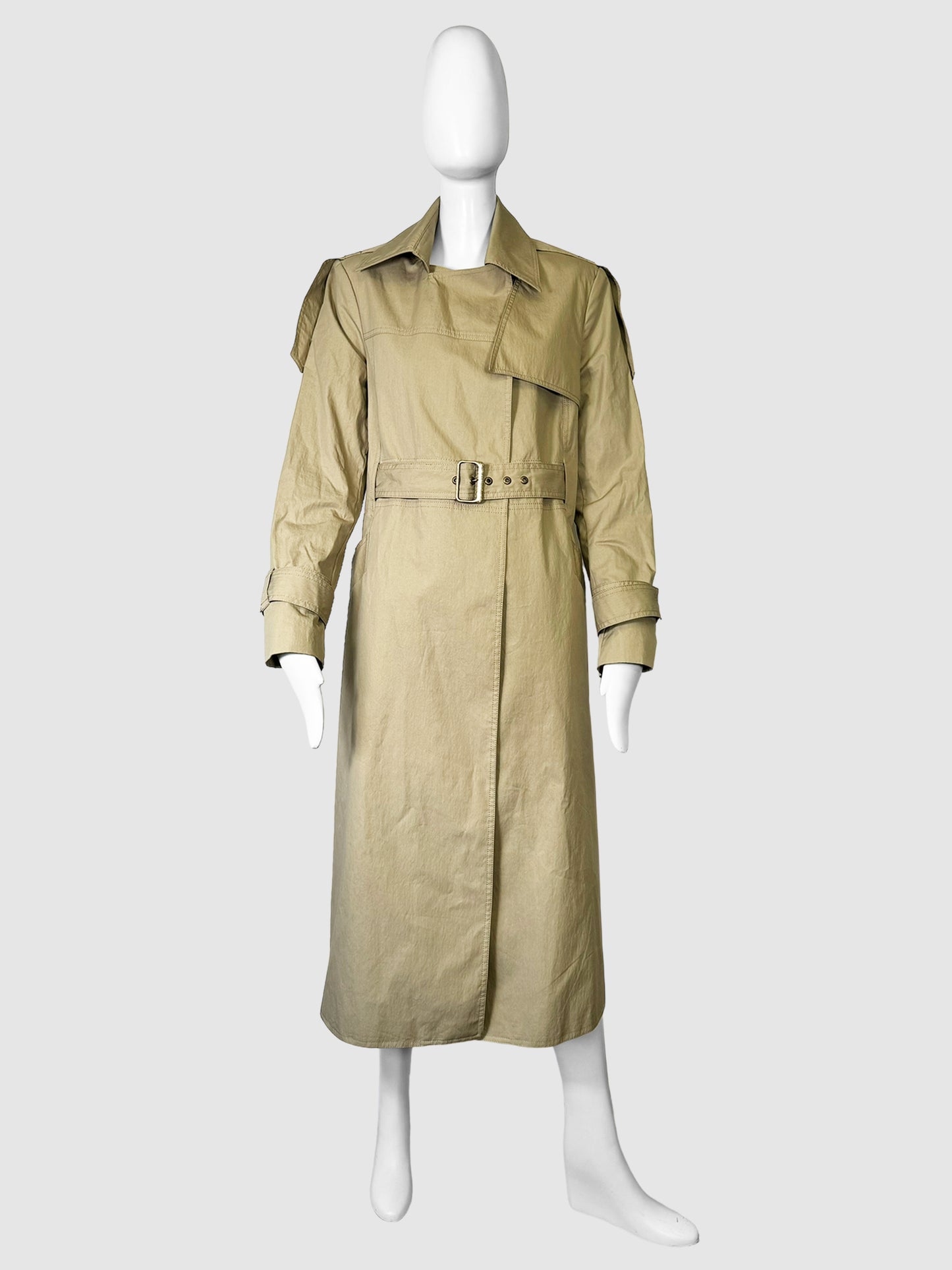 Long Trench Coat - Size 10