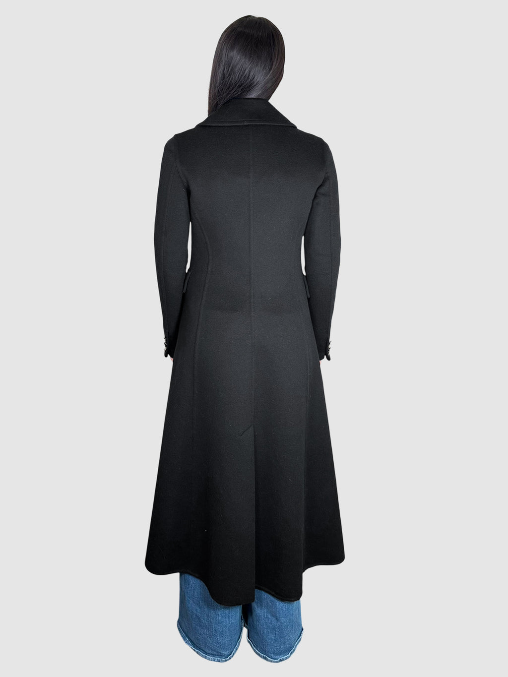 Cashmere Double-Breasted Coat