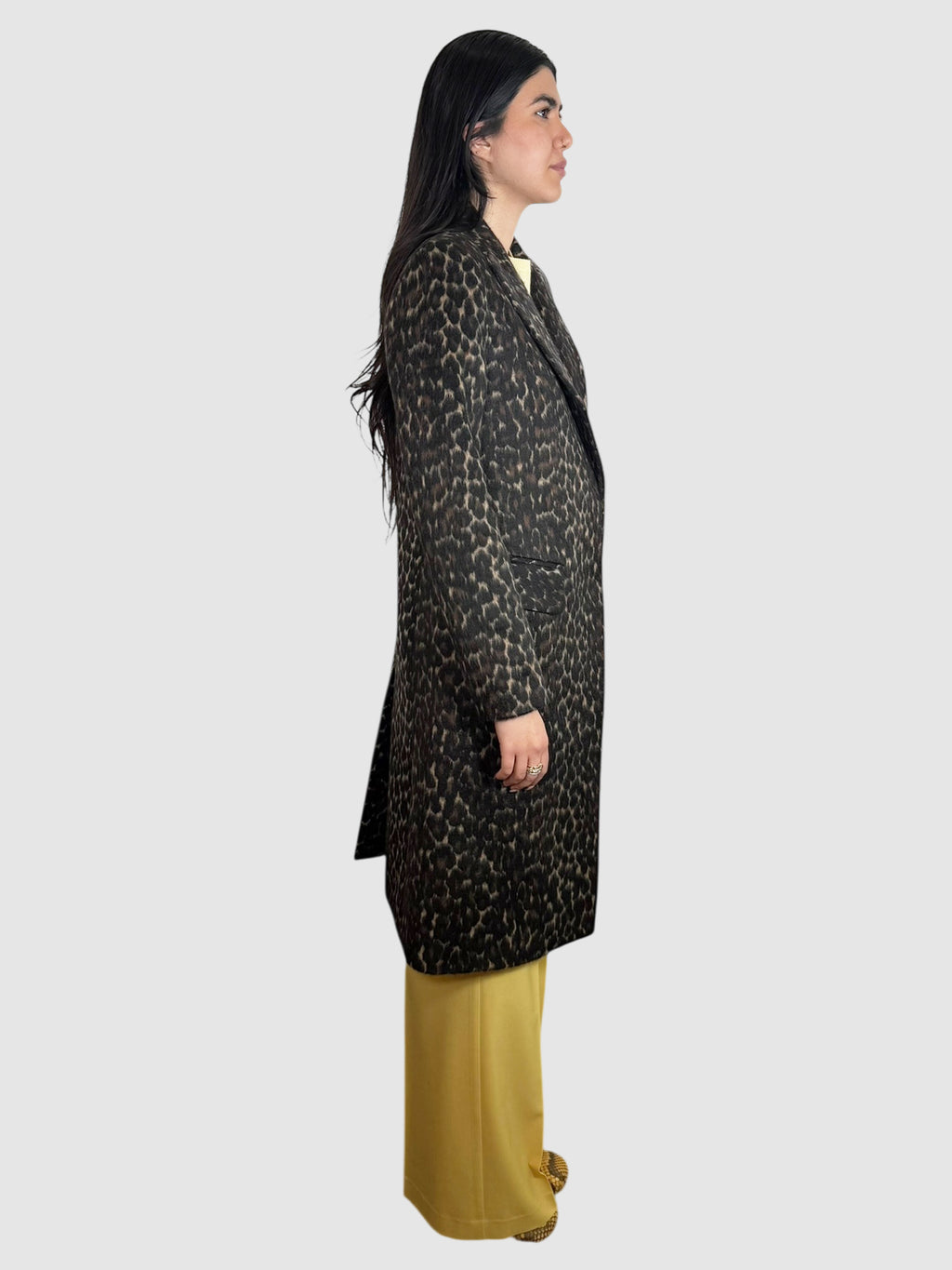 Leopard Print Coat