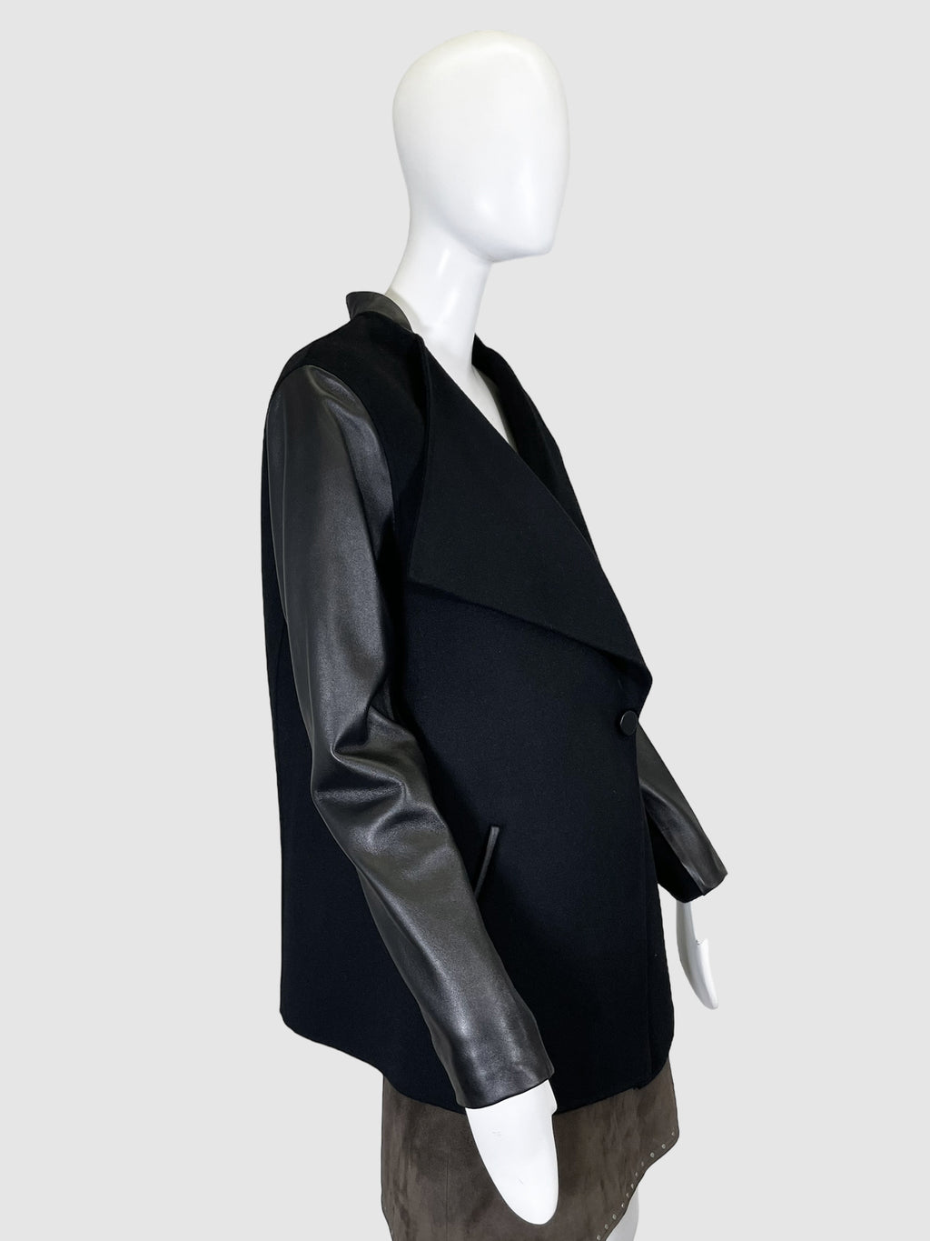 Wool Crossover Jacket - Size L