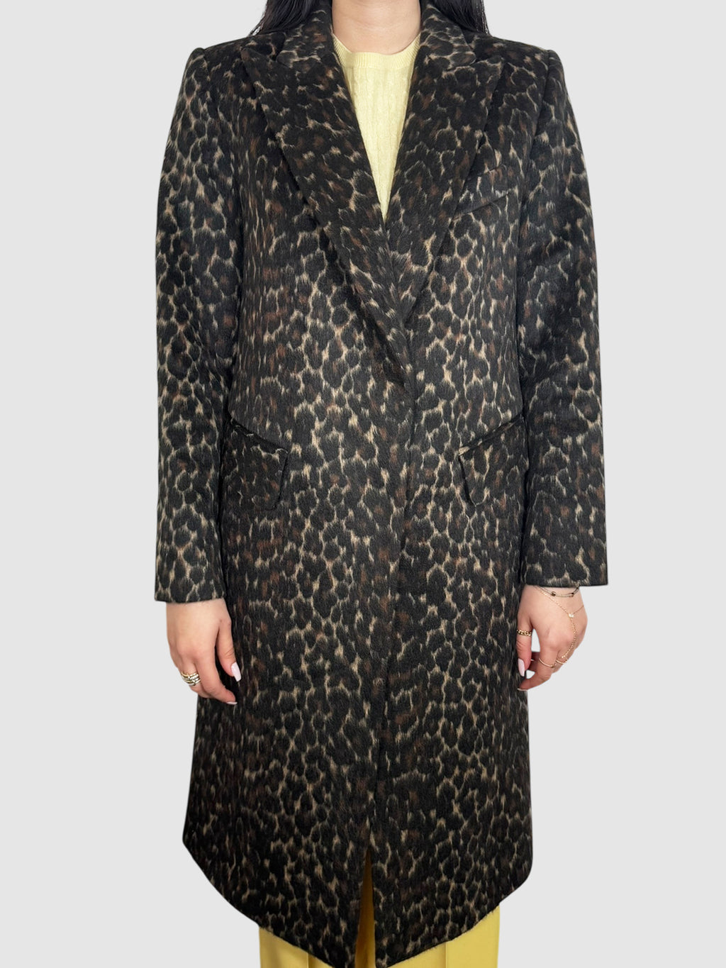 Leopard Print Coat